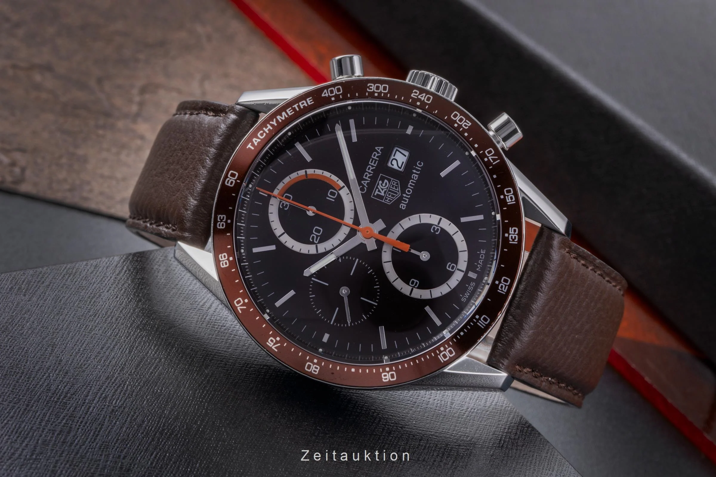 Tag Heuer Carrera chronograph steel automatic men's watch CV2013-0	  [2505826] - Image 3