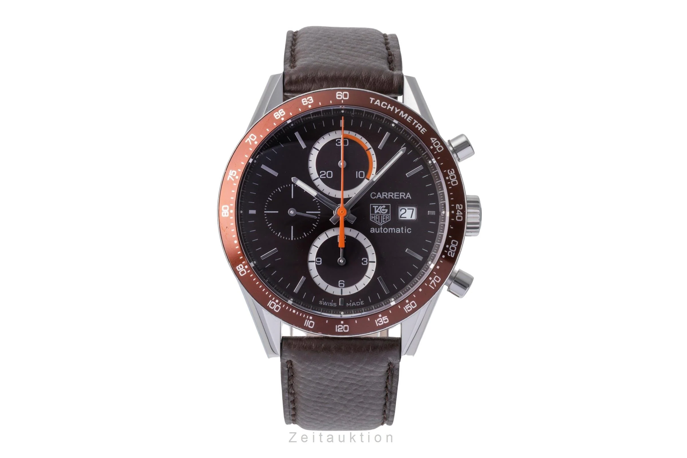 Tag Heuer Carrera chronograph steel automatic men's watch CV2013-0	  [2505826] - Image 5