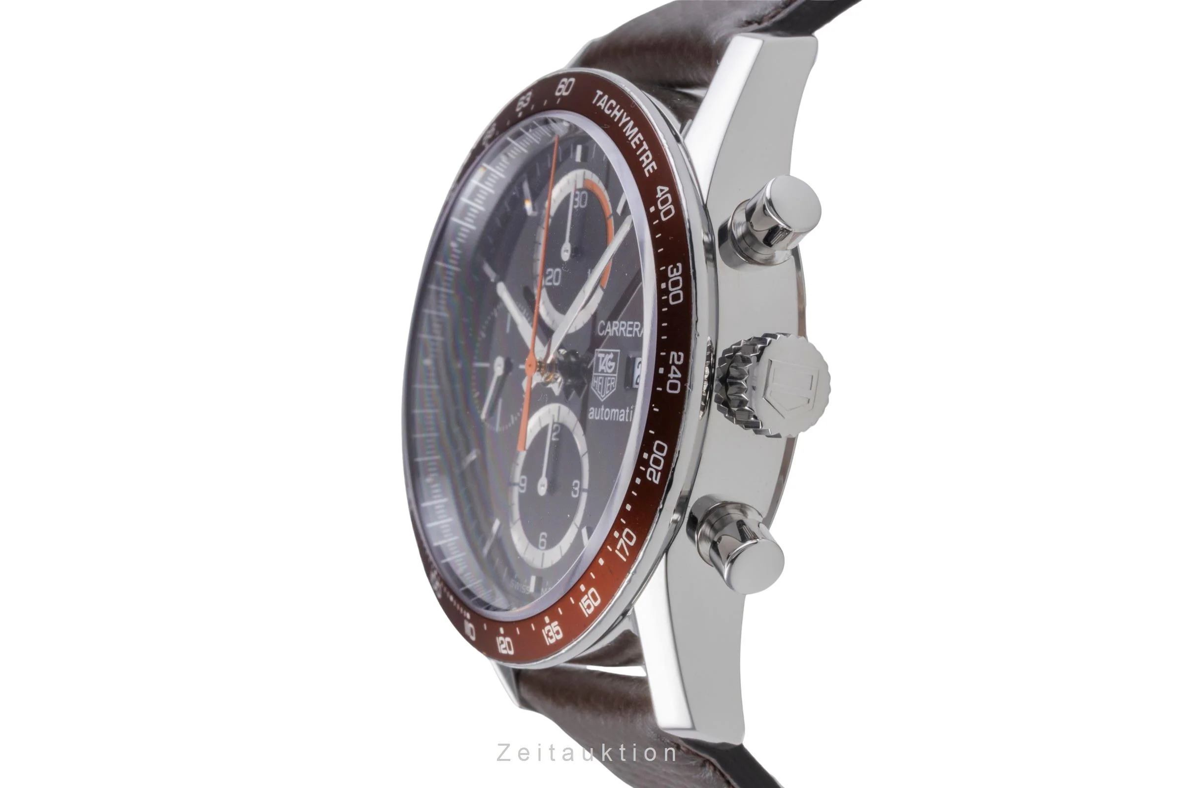 Tag Heuer Carrera chronograph steel automatic men's watch CV2013-0	  [2505826] - Image 7