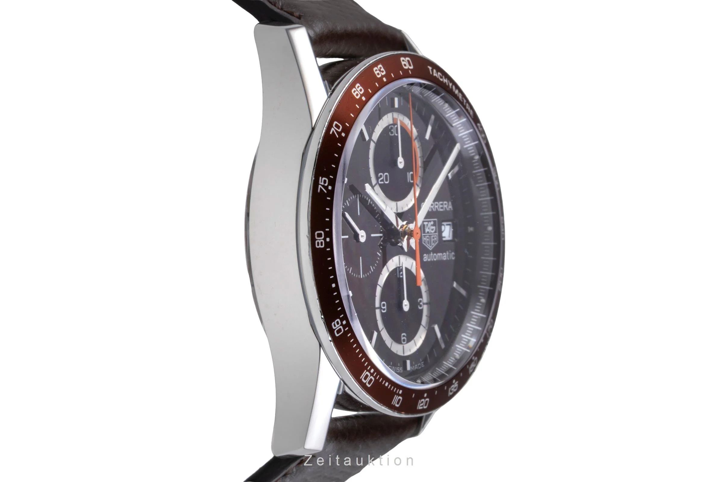 Tag Heuer Carrera chronograph steel automatic men's watch CV2013-0	  [2505826] - Image 8