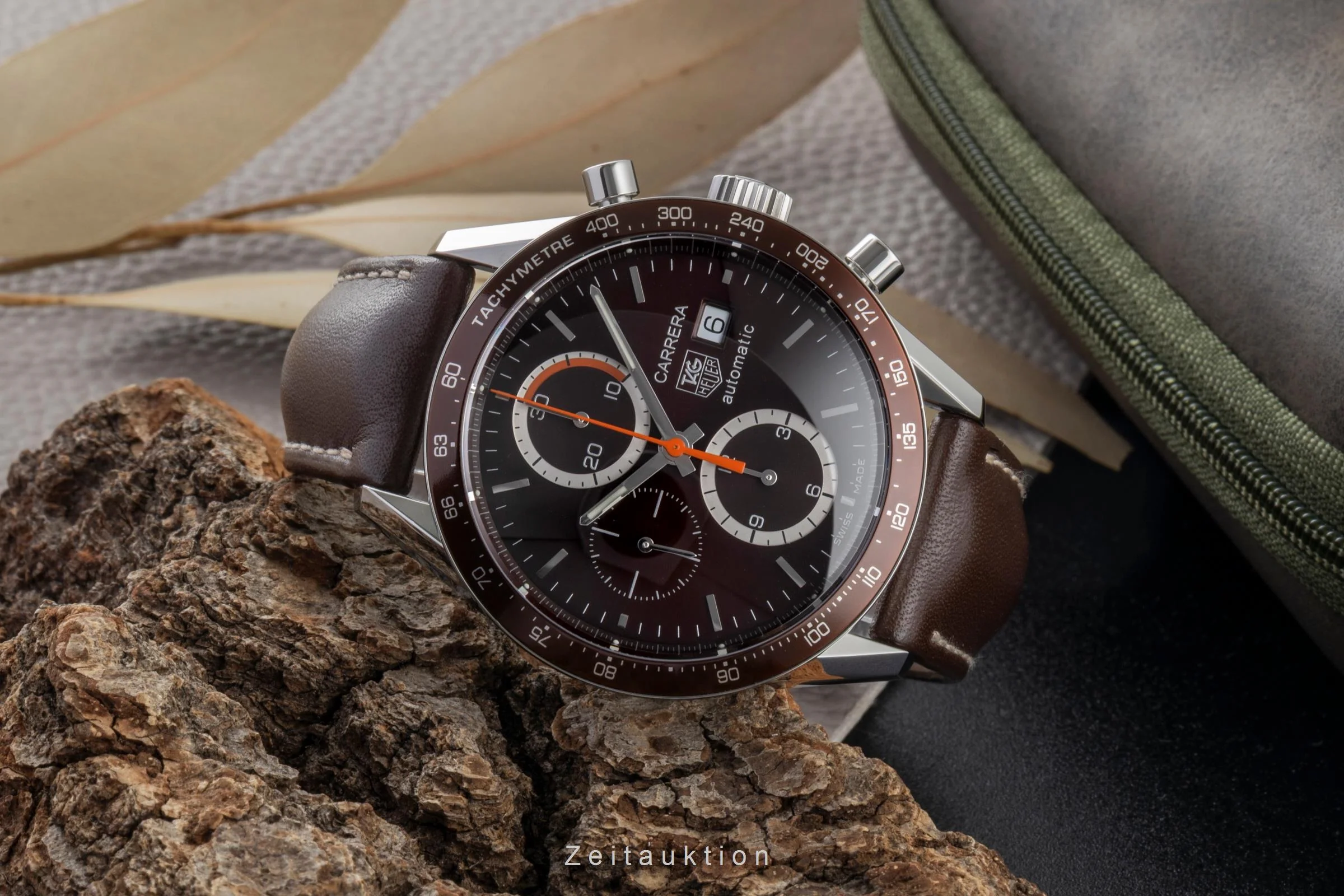 Tag Heuer Carrera chronograph steel automatic men's watch CV2013-4  [2600593] - Image 3