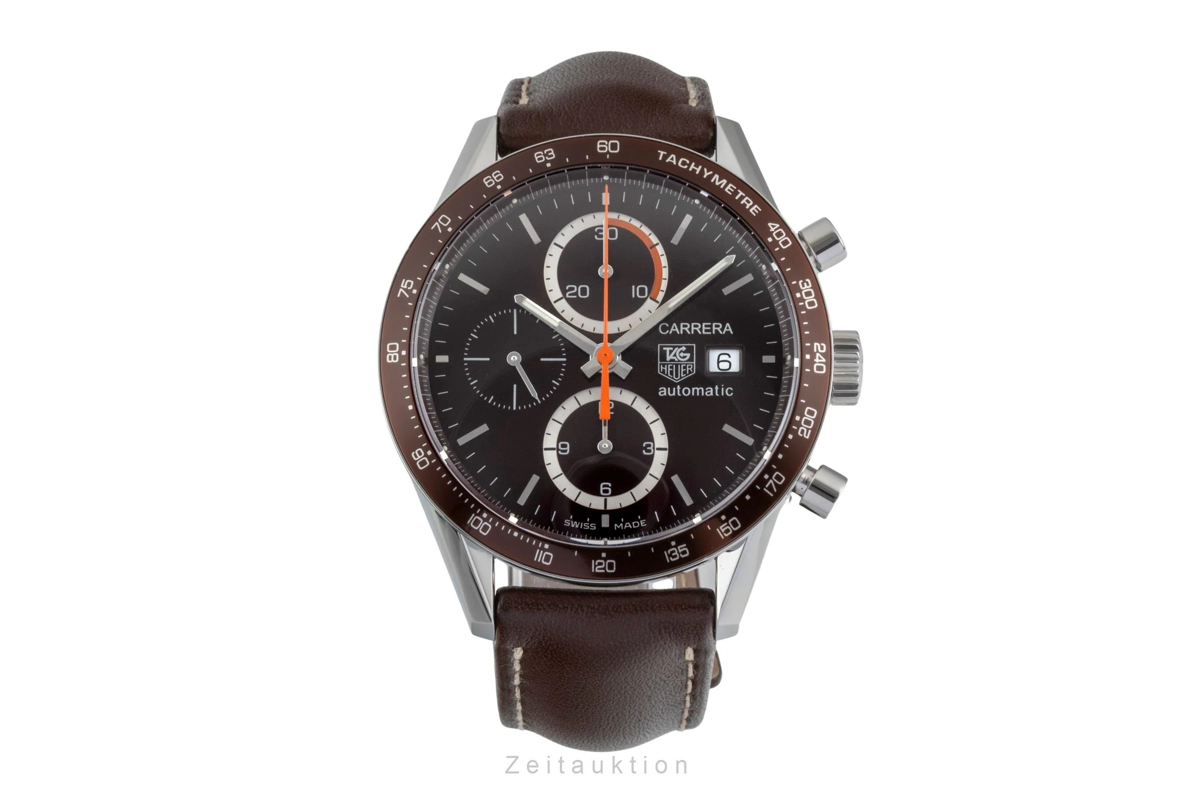 Tag Heuer Carrera chronograph steel automatic men's watch CV2013-4  [2600593] - Image 5