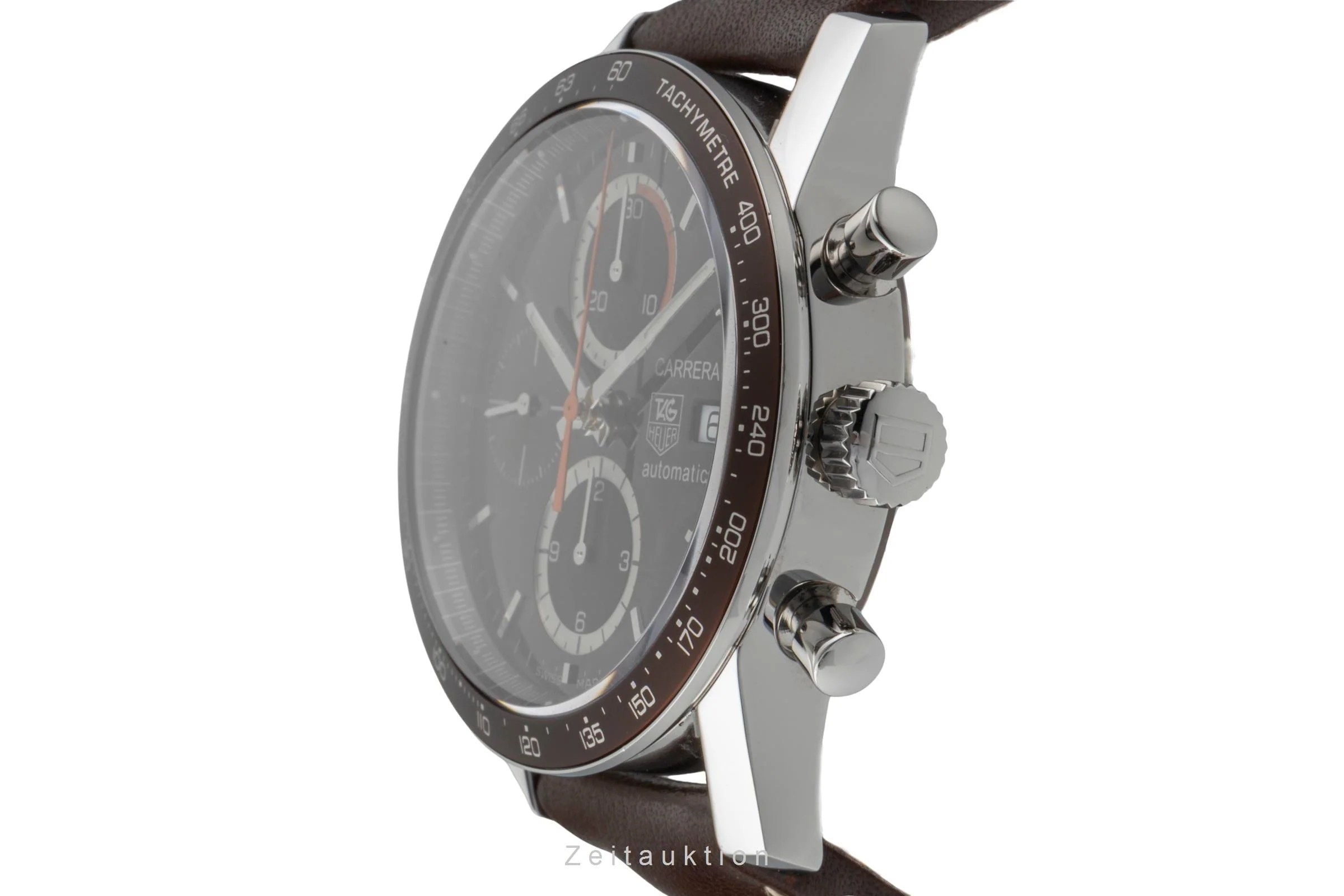 Tag Heuer Carrera chronograph steel automatic men's watch CV2013-4  [2600593] - Image 7