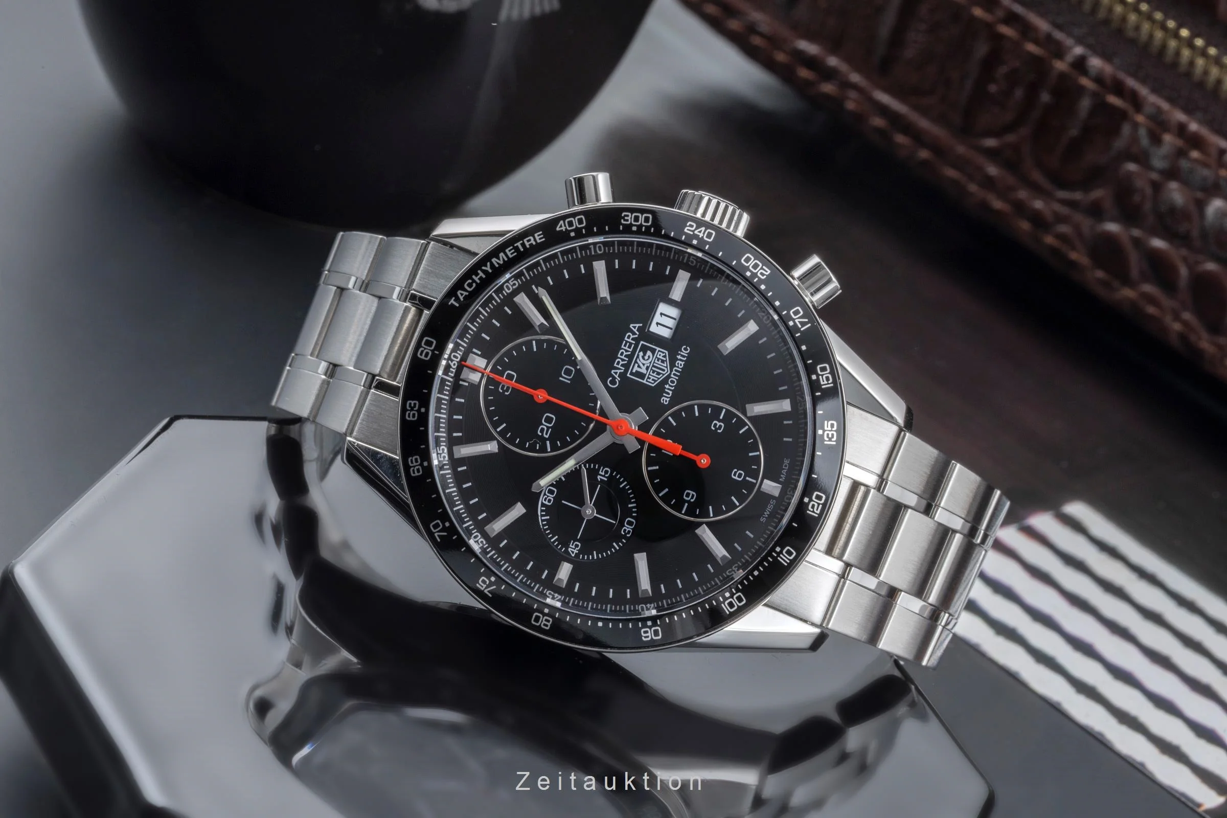 Tag Heuer Carrera chronograph steel automatic men's watch CV2014-2	 LP: 6500EUR  [2505455] - Image 3
