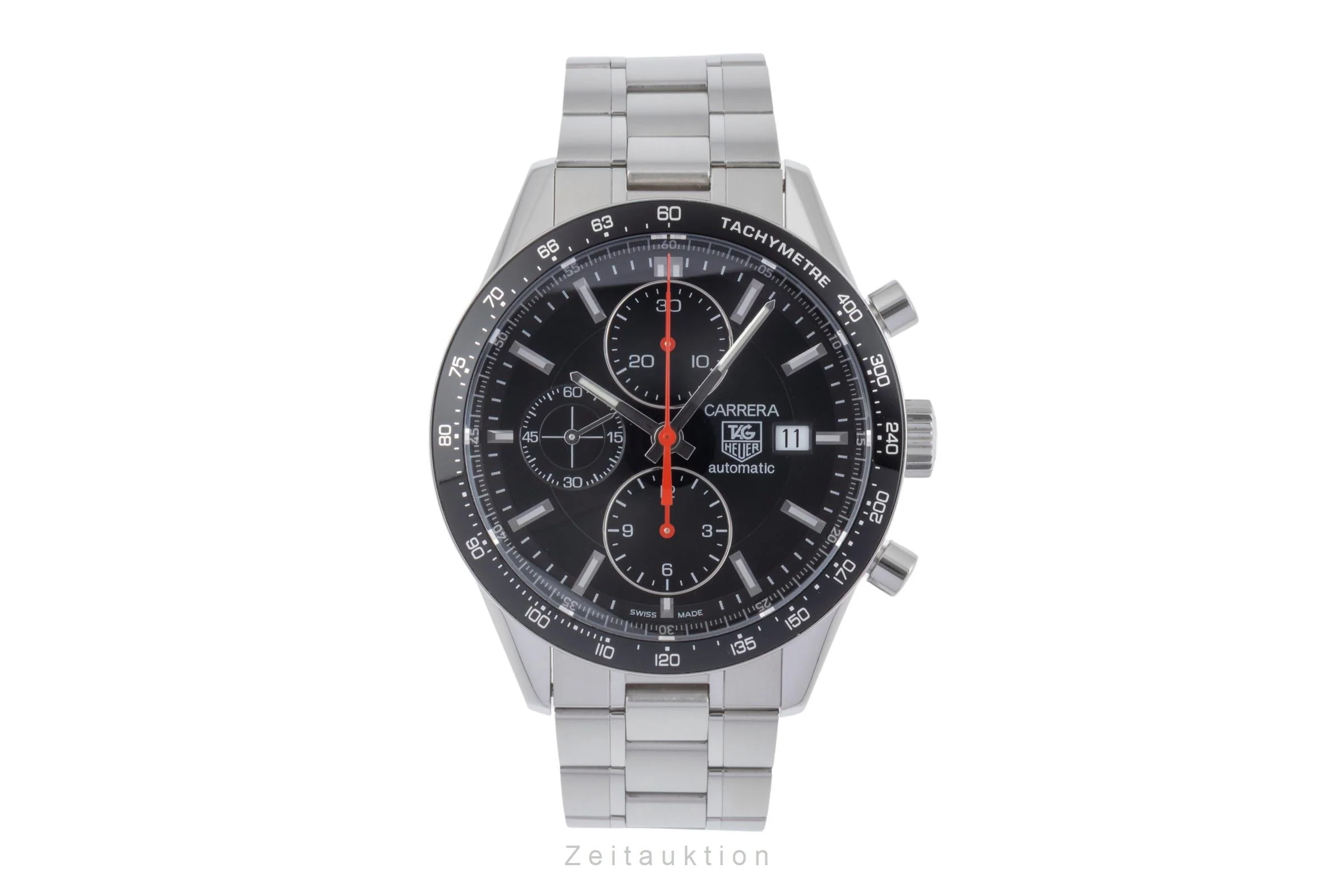 Tag Heuer Carrera chronograph steel automatic men's watch CV2014-2	 LP: 6500EUR  [2505455] - Image 5