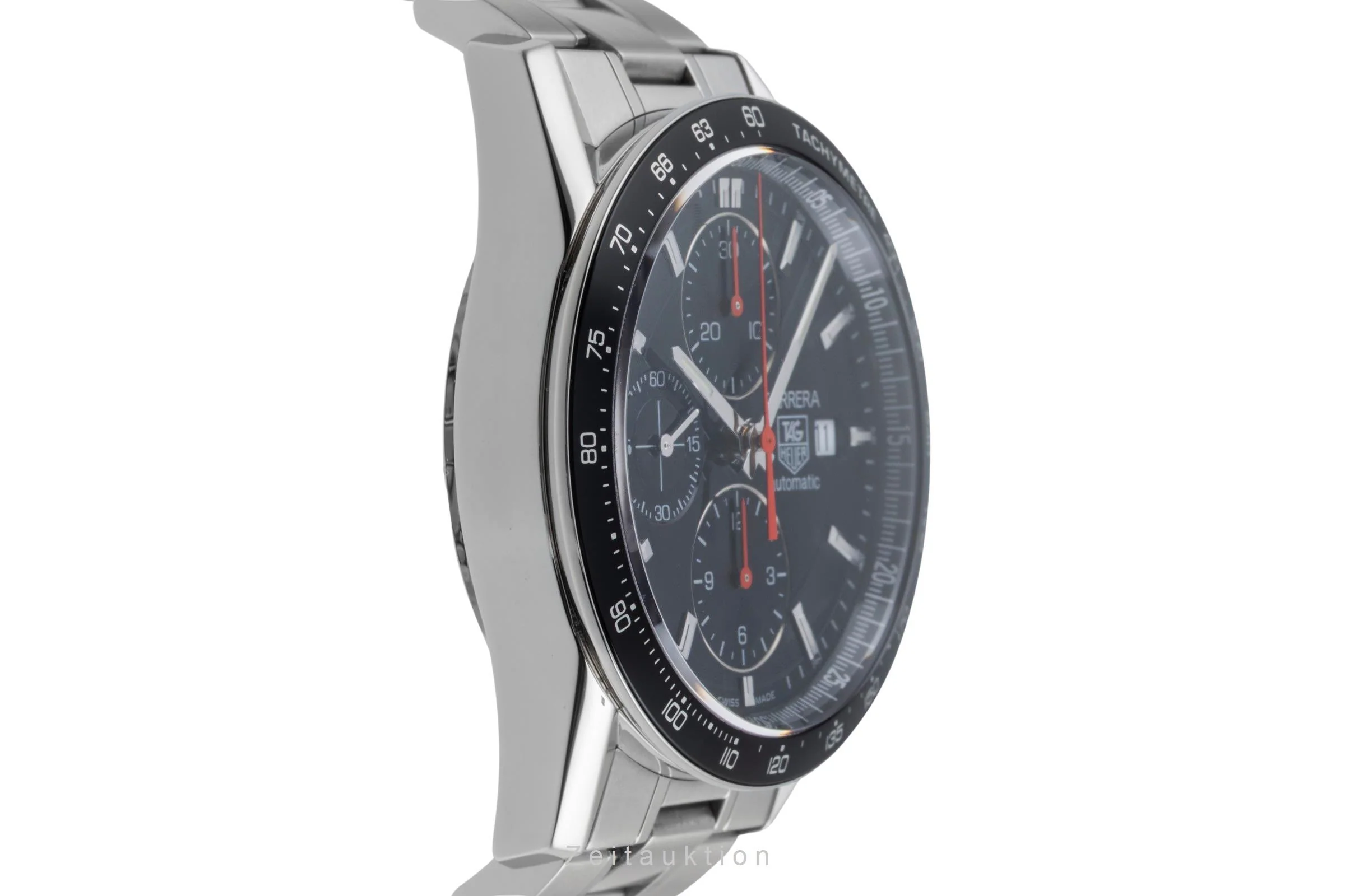Tag Heuer Carrera chronograph steel automatic men's watch CV2014-2	 LP: 6500EUR  [2505455] - Image 8