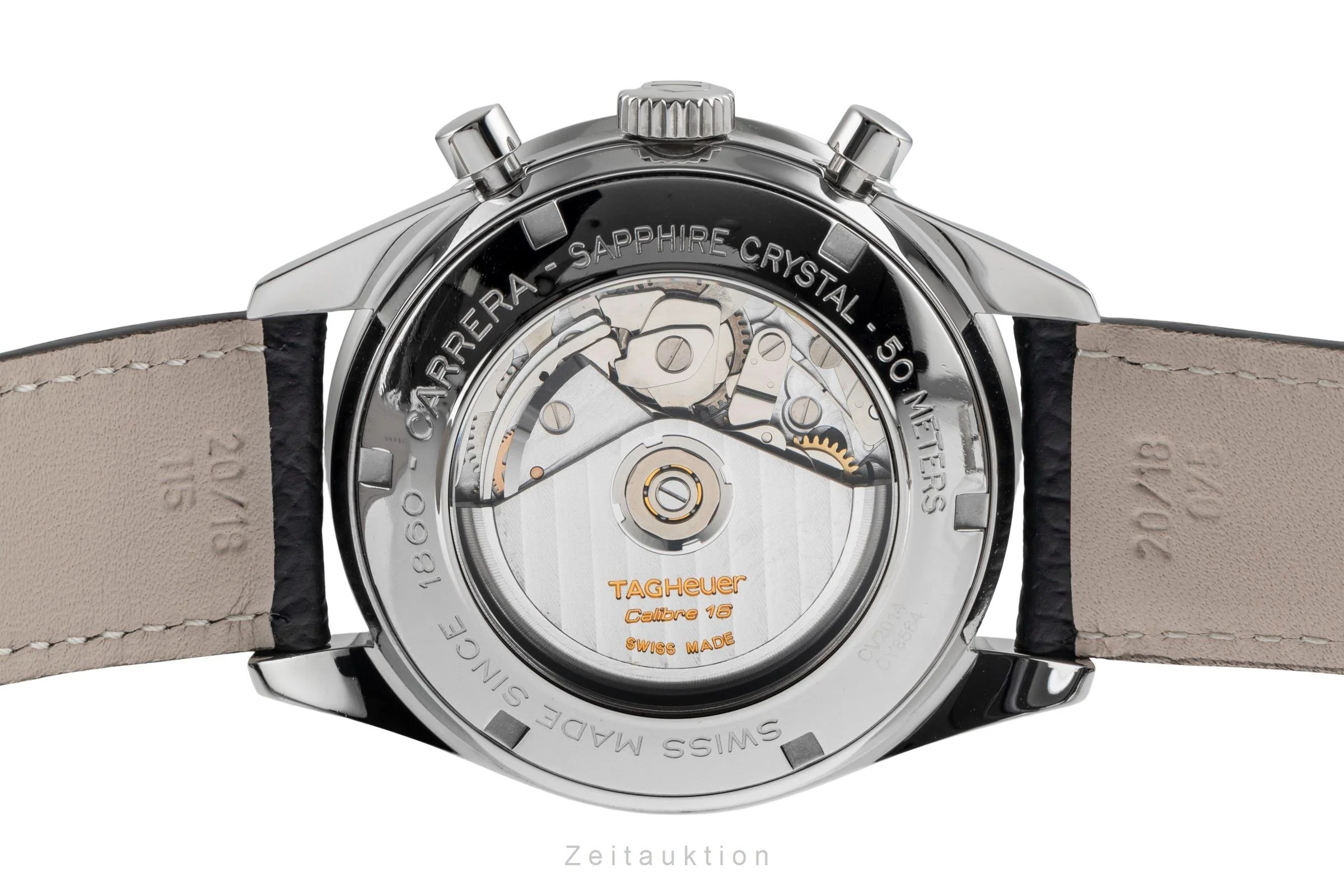 Tag Heuer Carrera chronograph steel automatic men's watch CV2014 LP: 4650EUR  [2502696] - Image 11