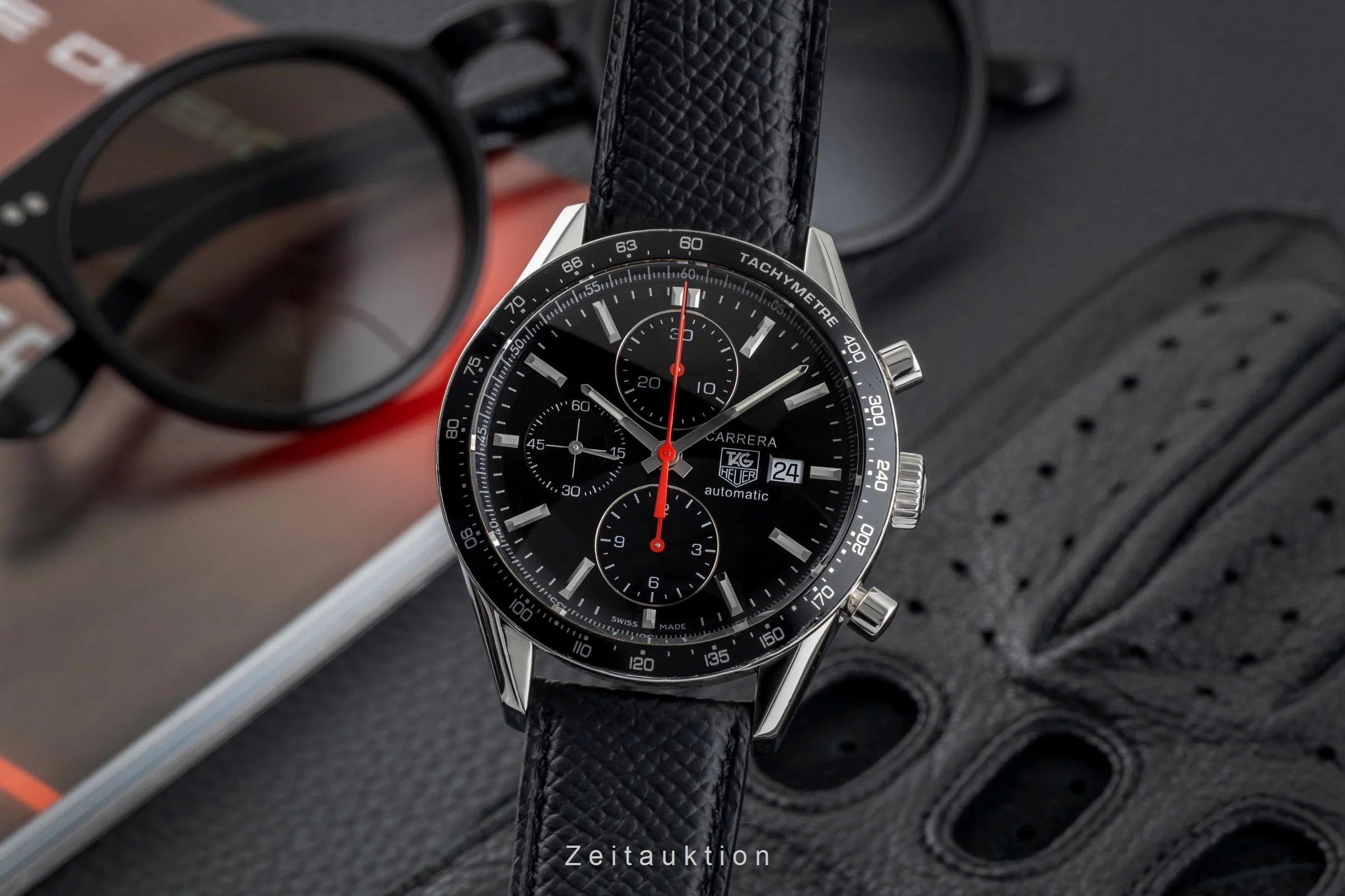 Tag Heuer Carrera chronograph steel automatic men's watch CV2014 LP: 4650EUR  [2502696] - Image 2