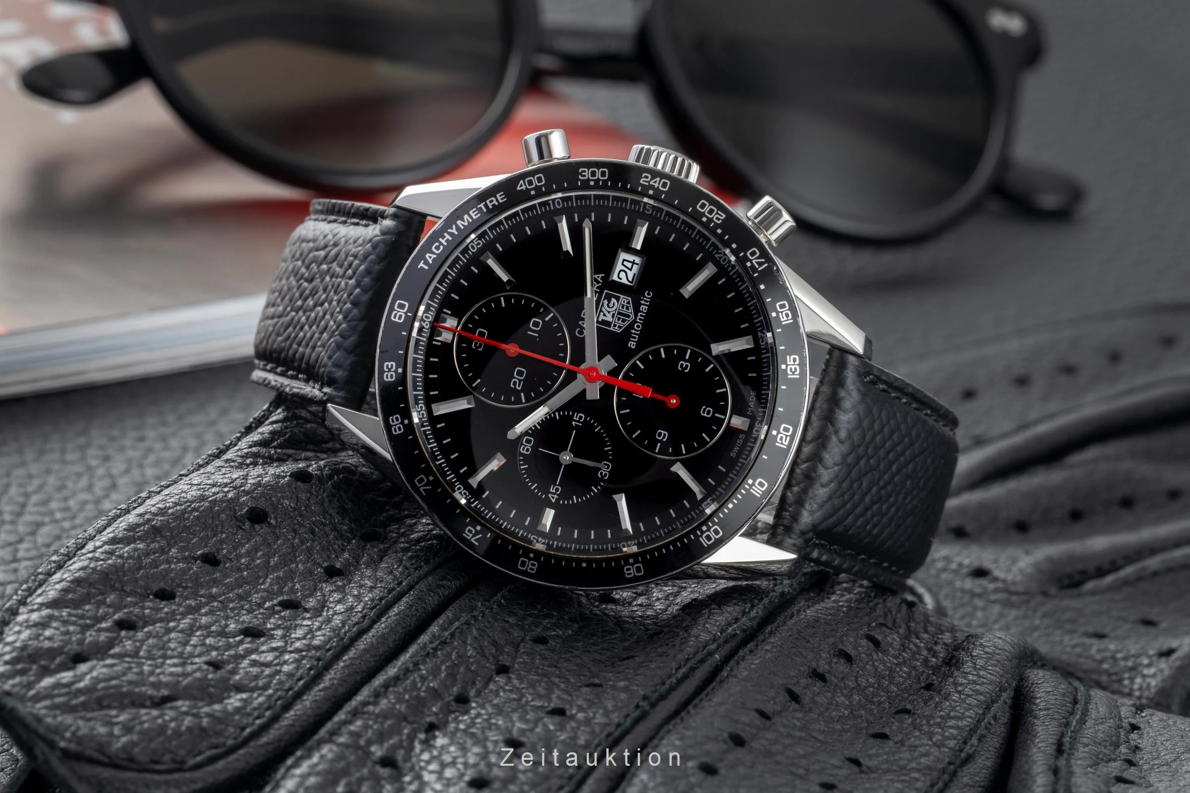 Tag Heuer Carrera chronograph steel automatic men's watch CV2014 LP: 4650EUR  [2502696] - Image 3