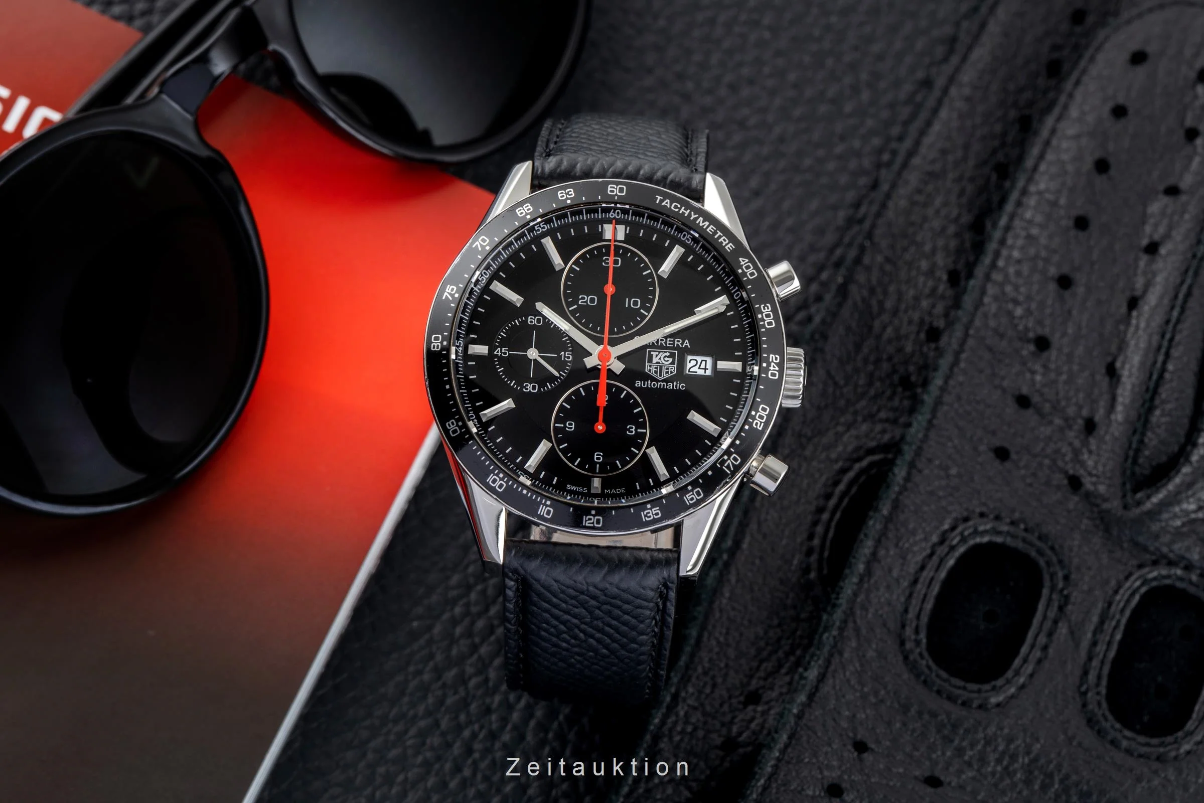 Tag Heuer Carrera chronograph steel automatic men's watch CV2014 LP: 4650EUR  [2502696] - Image 4