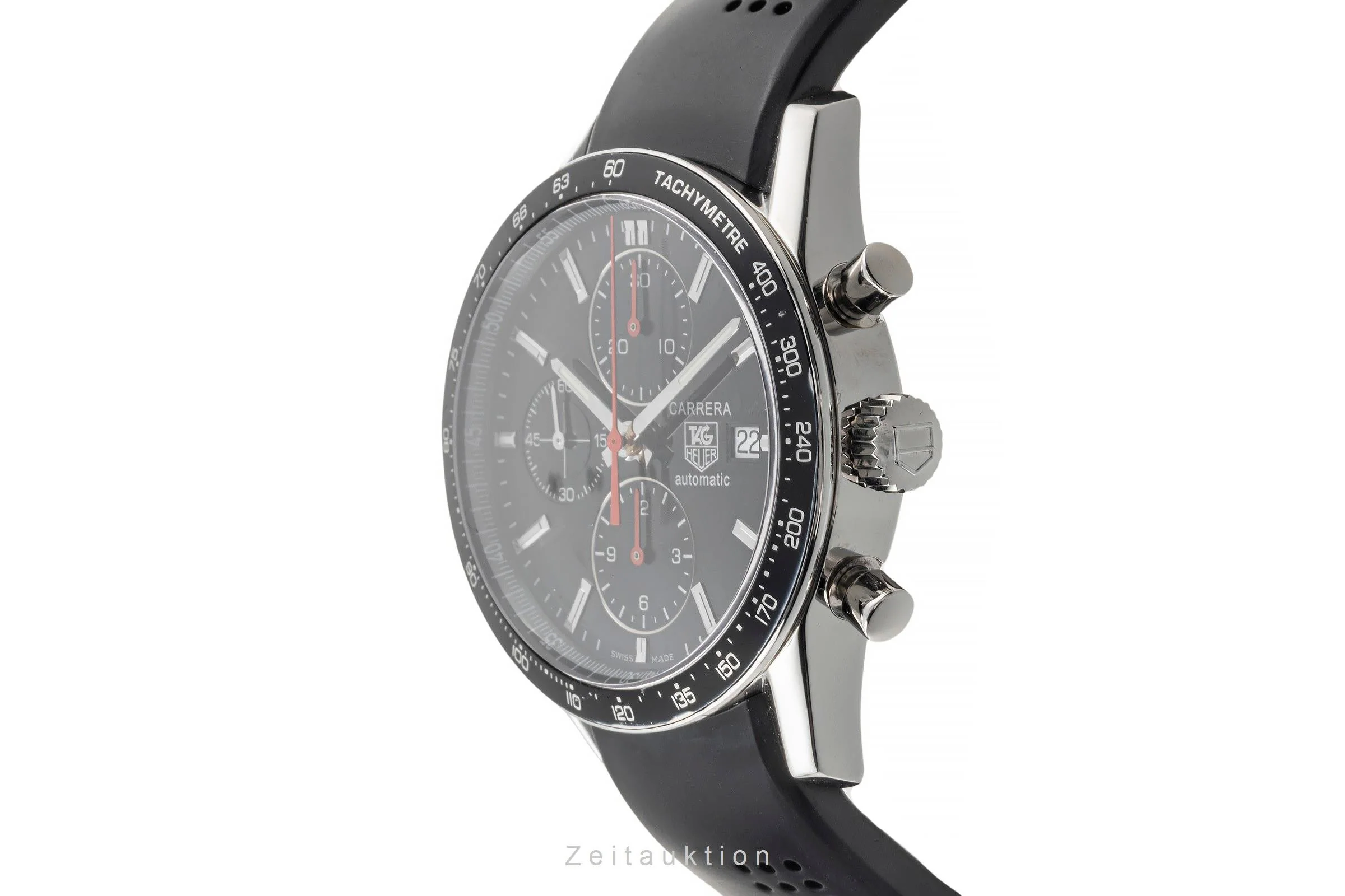 Tag Heuer Carrera chronograph steel automatic men's watch CV2014-3  [2400086] - Image 6