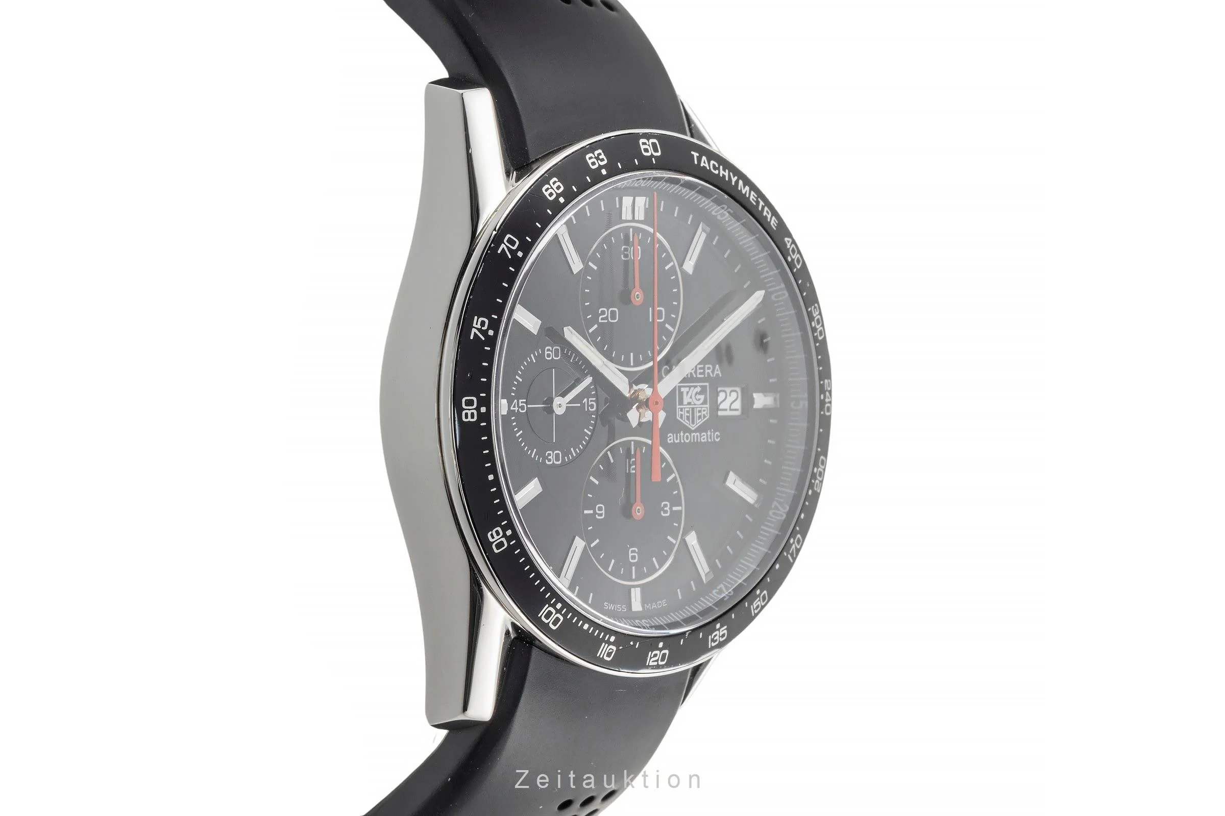 Tag Heuer Carrera chronograph steel automatic men's watch CV2014-3  [2400086] - Image 7
