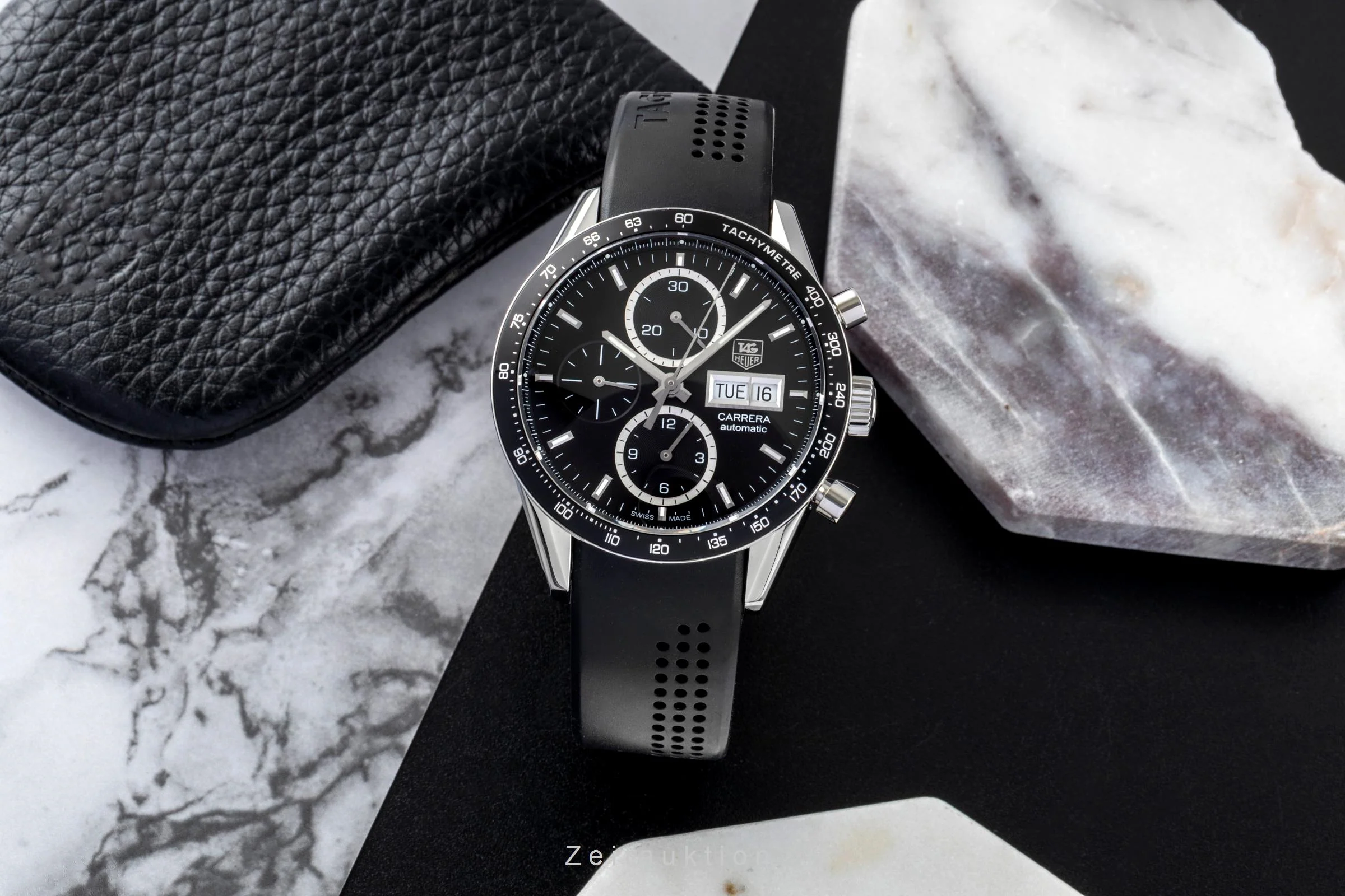 Tag Heuer Carrera chronograph steel automatic men's watch CV201AG LP: 7950EUR  [2600217] - Image 4