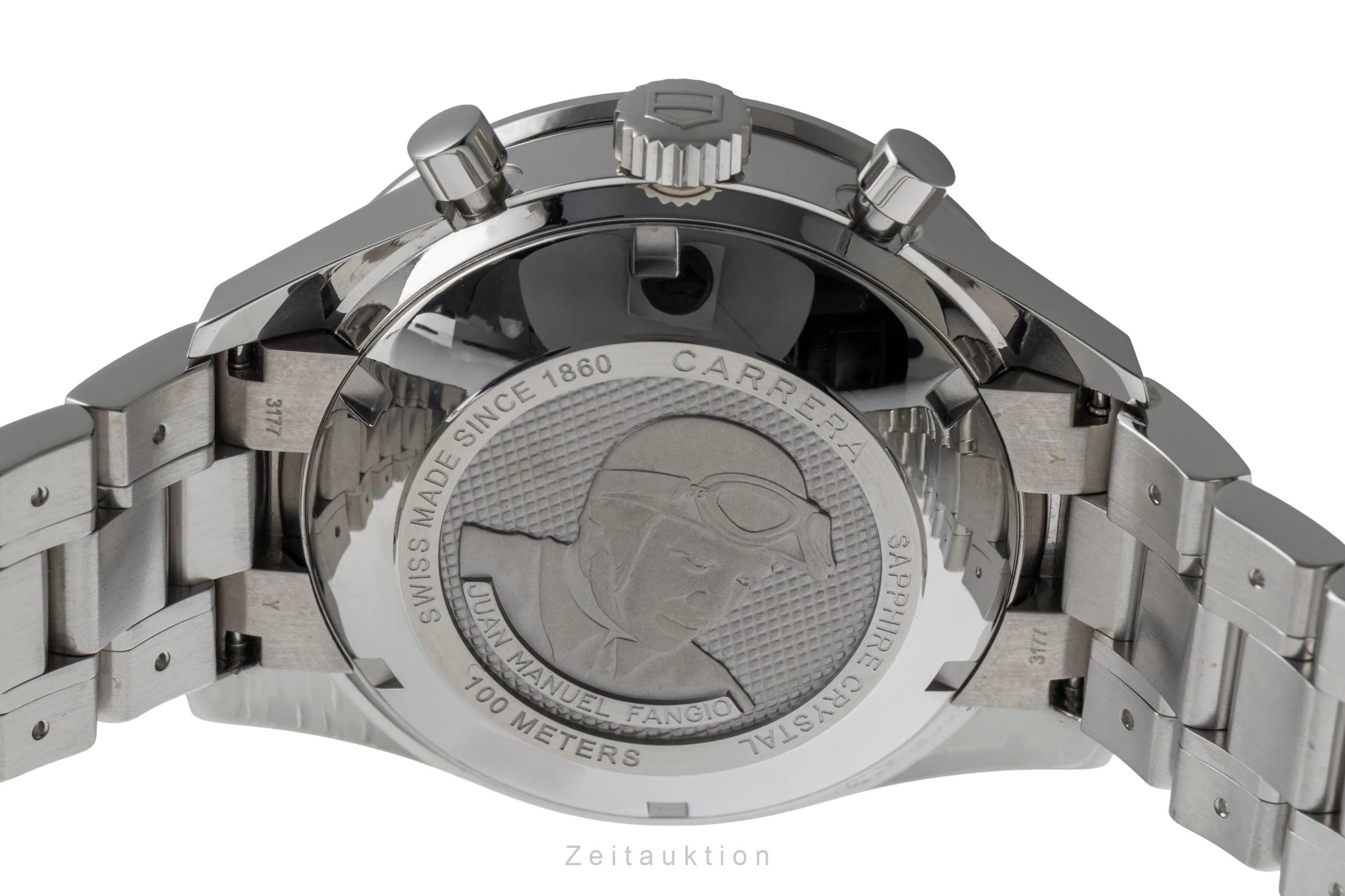 Tag Heuer Carrera chronograph steel automatic men's watch CV201AH.BA0725  [2504441] - Image 12