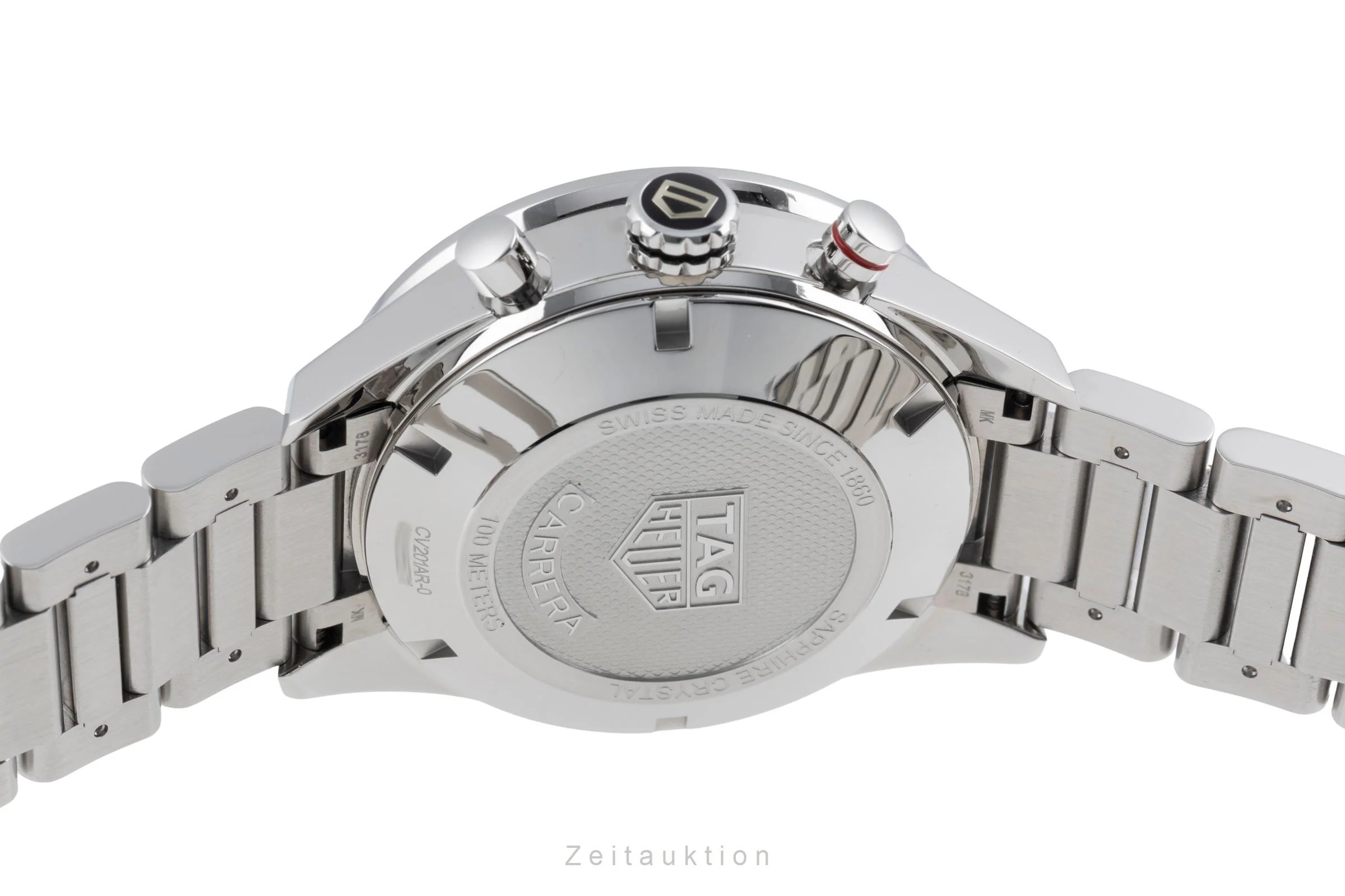 Tag Heuer Carrera chronograph steel automatic men's watch CV201AR.BA0715 LP: 6800EUR  [2507370] - Image 12