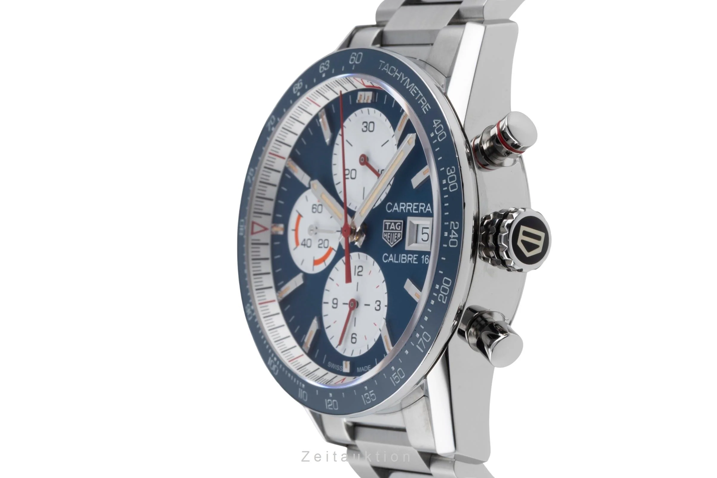 Tag Heuer Carrera chronograph steel automatic men's watch CV201AR.BA0715 LP: 6800EUR  [2507370] - Image 7