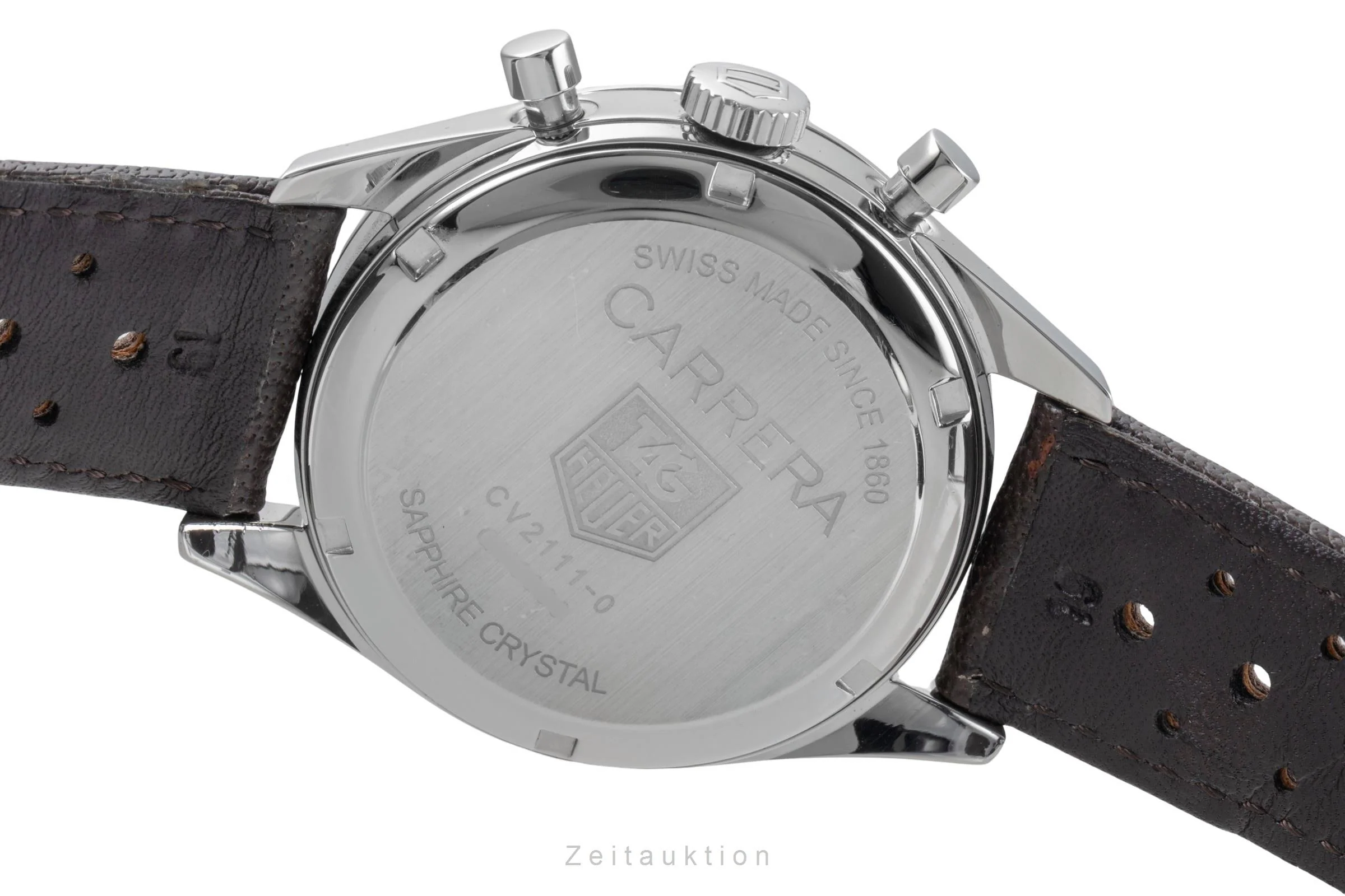Tag Heuer Carrera chronograph steel automatic men's watch CV2111-0  [2502717] - Image 11