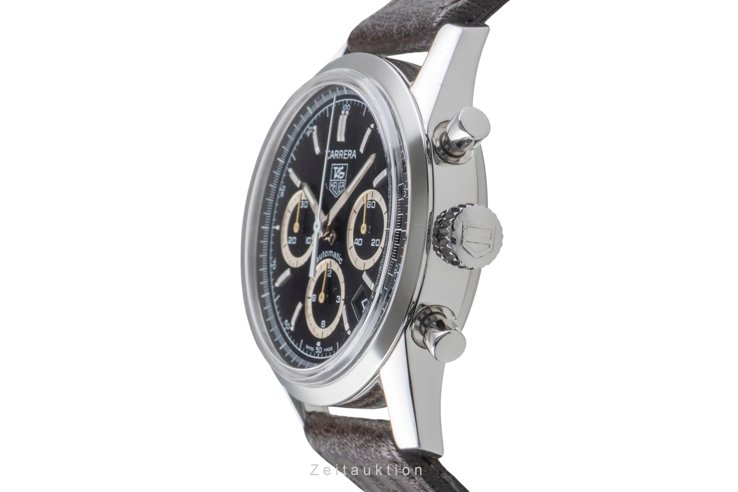 Tag Heuer Carrera chronograph steel automatic men's watch CV2111-0  [2502717] - Image 7
