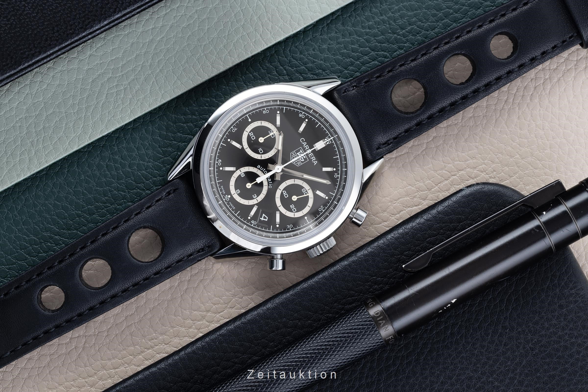 Tag Heuer Carrera chronograph steel automatic men's watch CV2113-0  [2204186] - Image 3