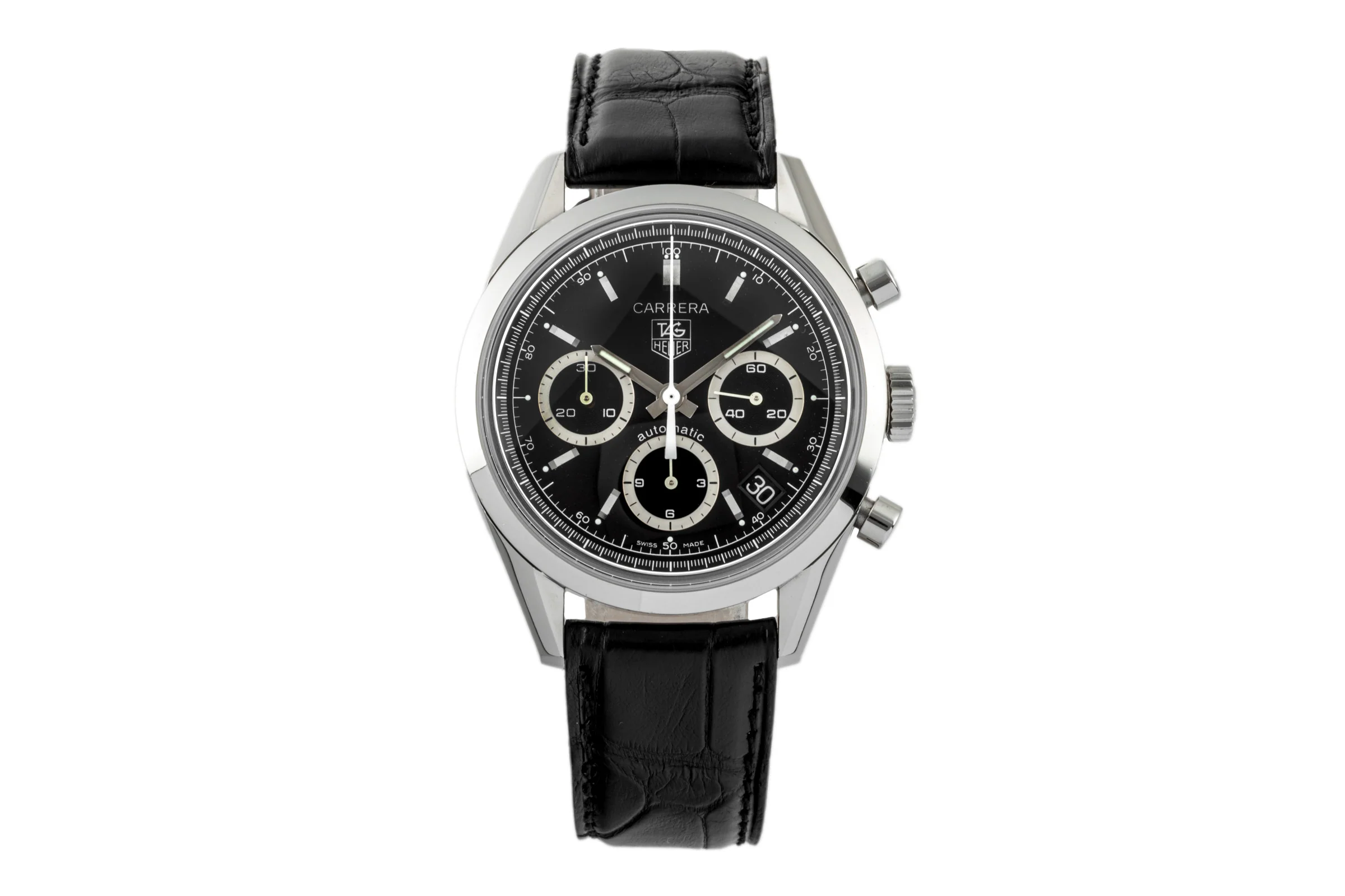 Tag Heuer Carrera chronograph steel automatic men's watch CV2113-0  [2400461] - Image 4