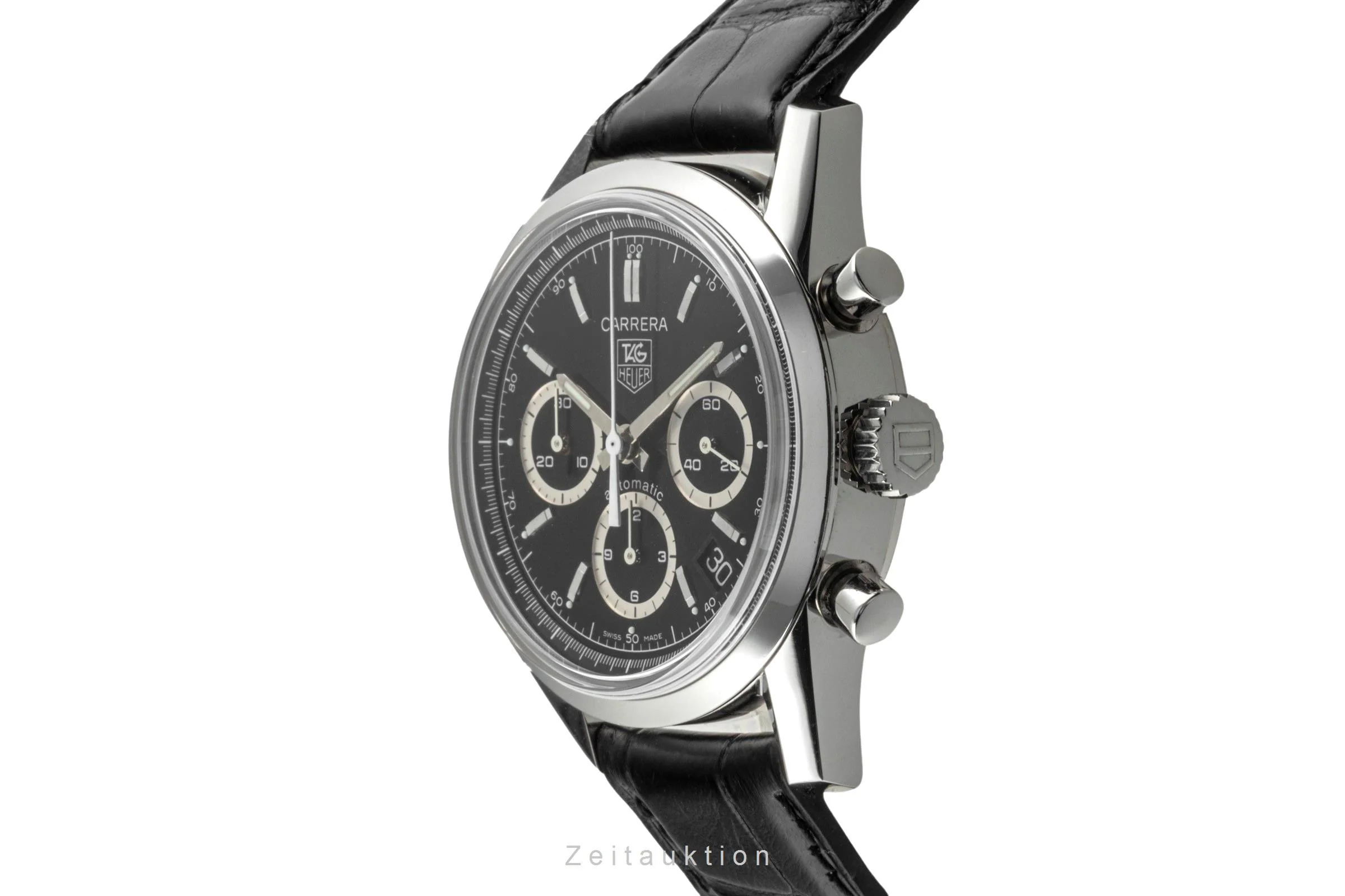Tag Heuer Carrera chronograph steel automatic men's watch CV2113-0  [2400461] - Image 6