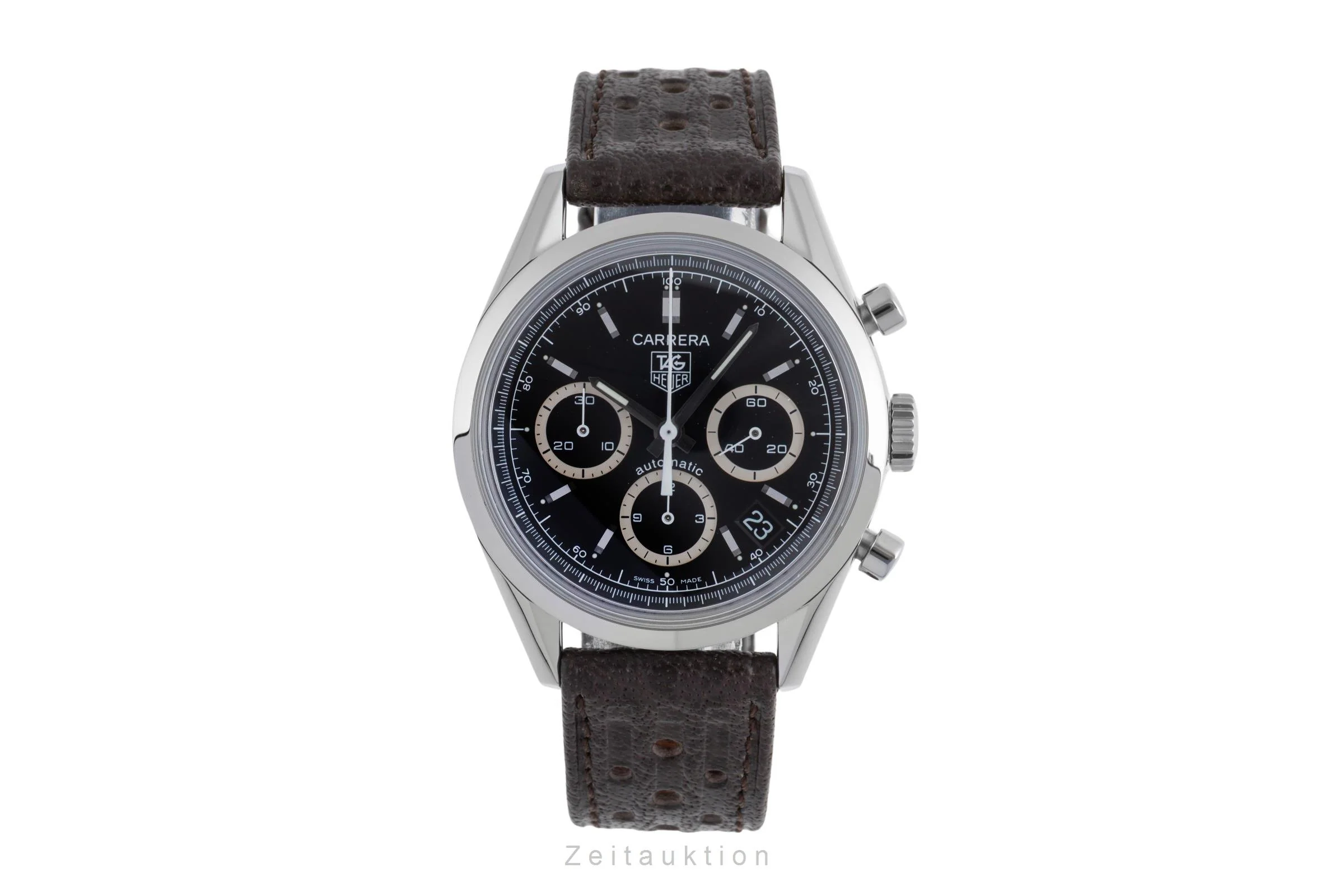 Tag Heuer Carrera chronograph steel automatic men's watch CV2113-0  [2502218] - Image 5
