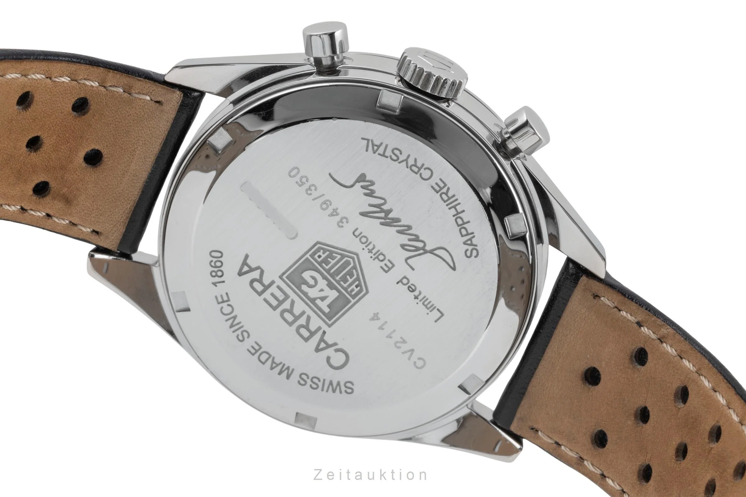 Tag Heuer Carrera chronograph steel automatic men's watch CV2114.FC6182 Limited  [2506657] - Image 13