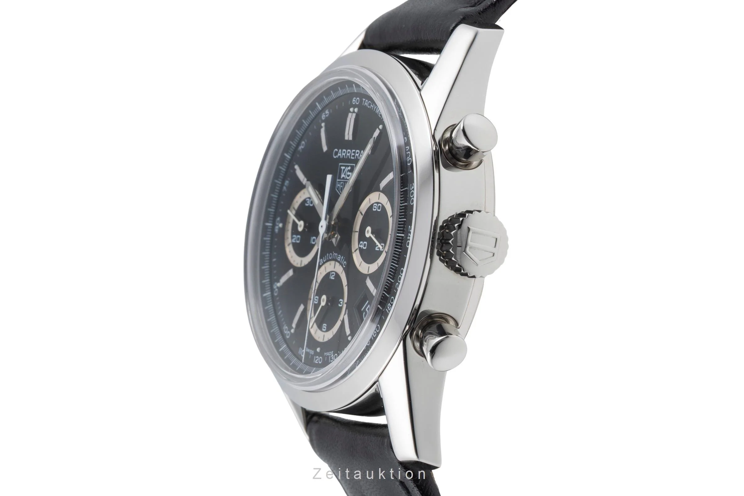 Tag Heuer Carrera chronograph steel automatic men's watch CV2114.FC6182 Limited  [2506657] - Image 7