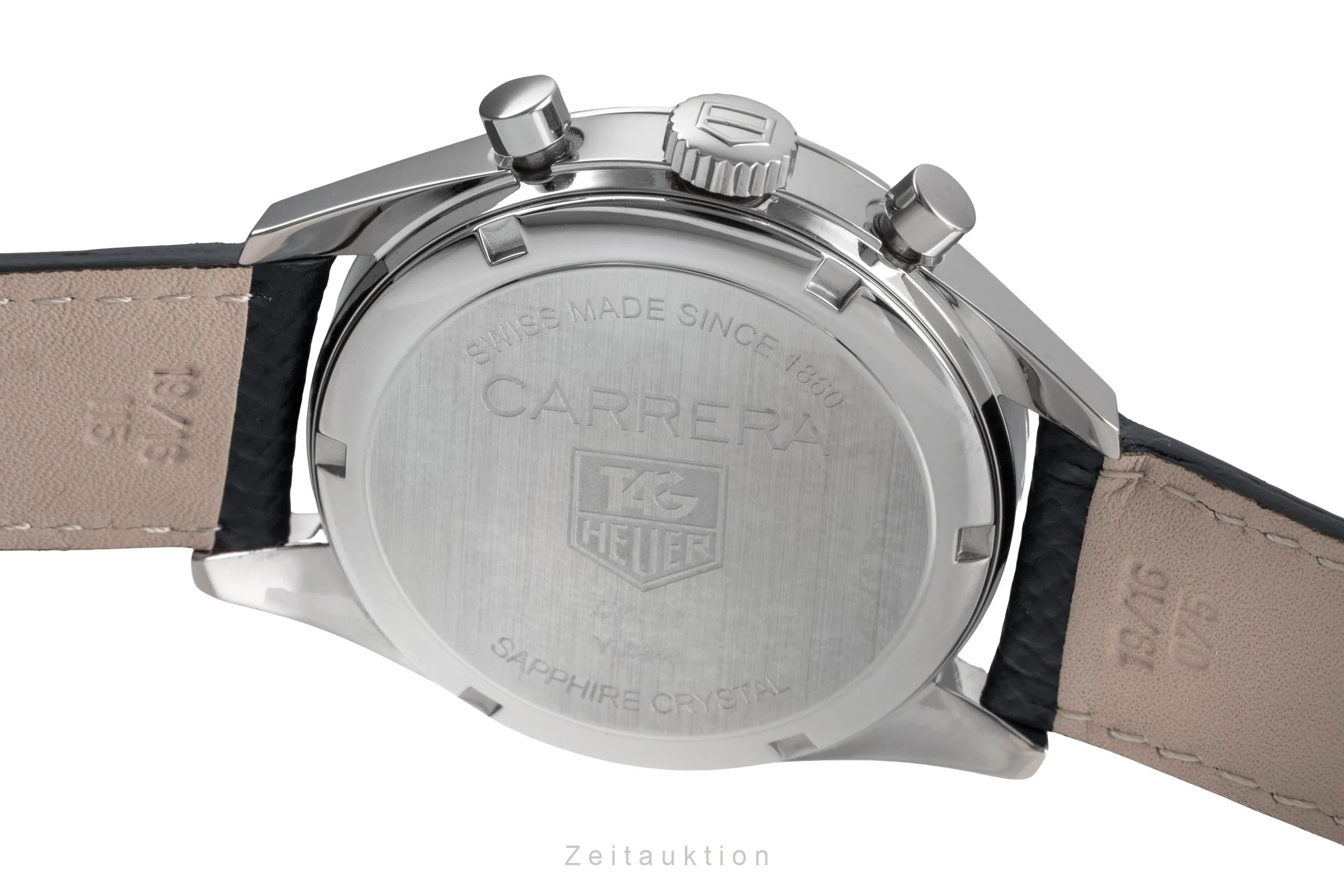 Tag Heuer Carrera chronograph steel automatic men's watch CV2115  [2504146] - Image 12