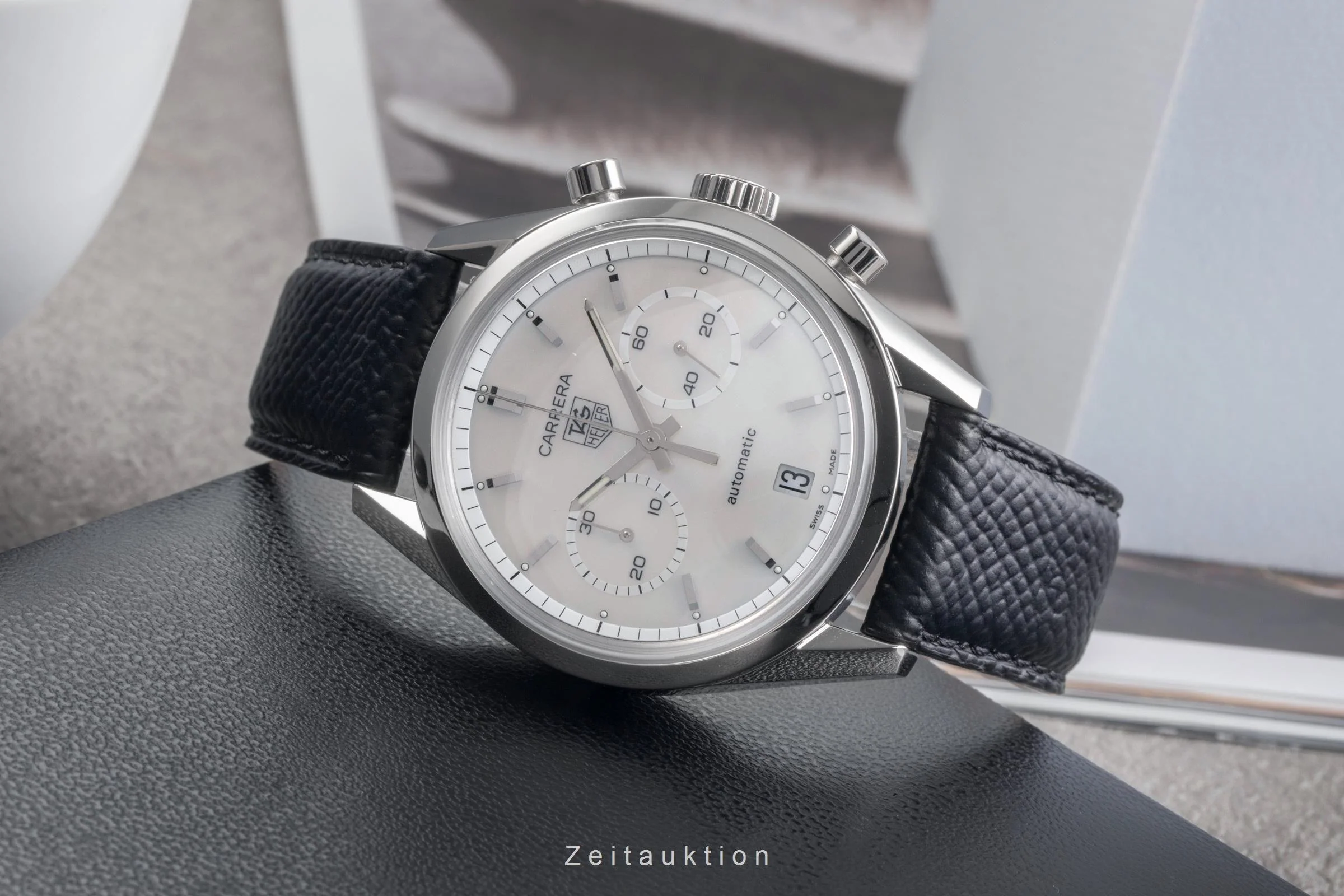 Tag Heuer Carrera chronograph steel automatic men's watch CV2115  [2504146] - Image 3
