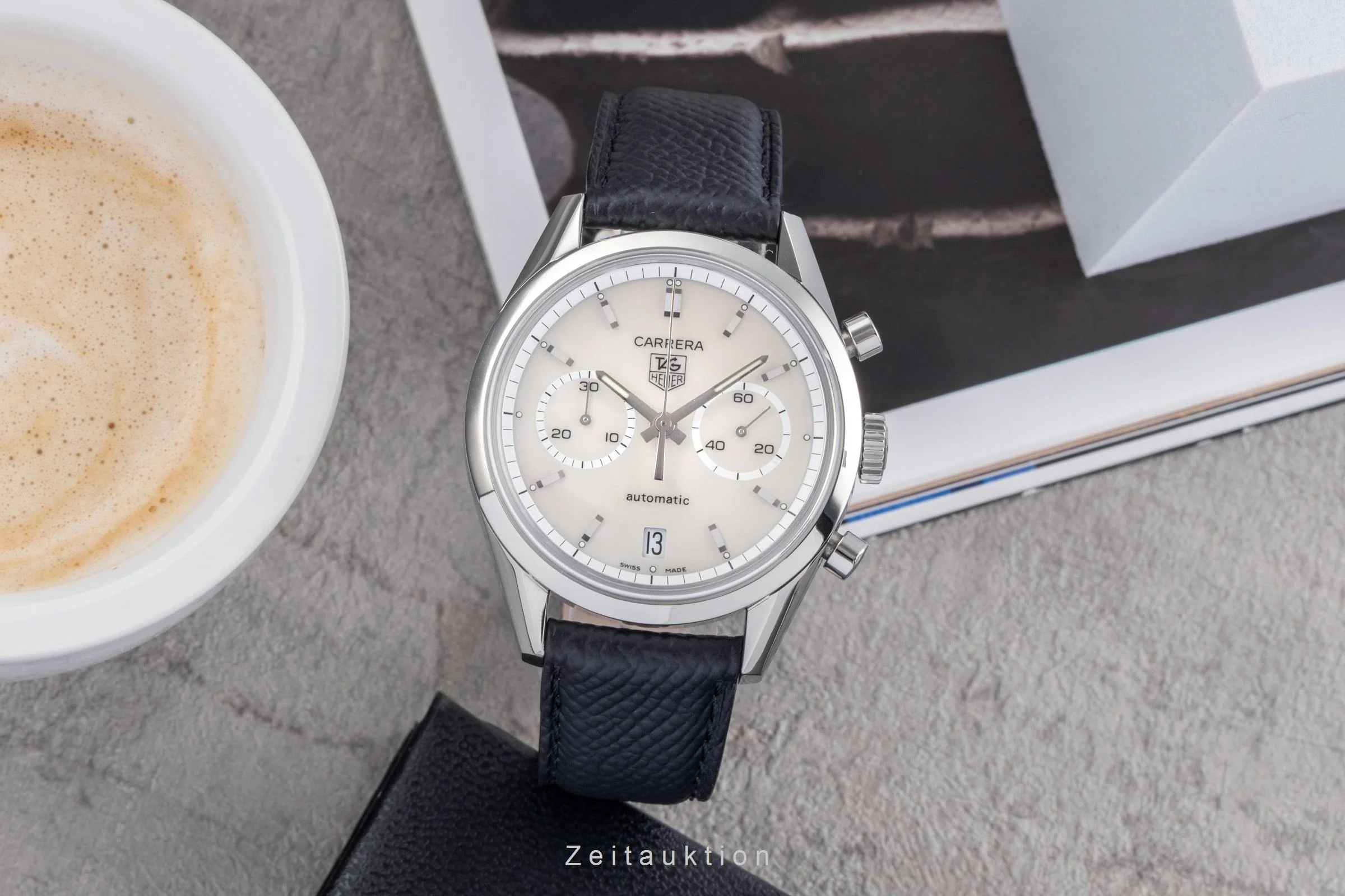 Tag Heuer Carrera chronograph steel automatic men's watch CV2115  [2504146] - Image 4