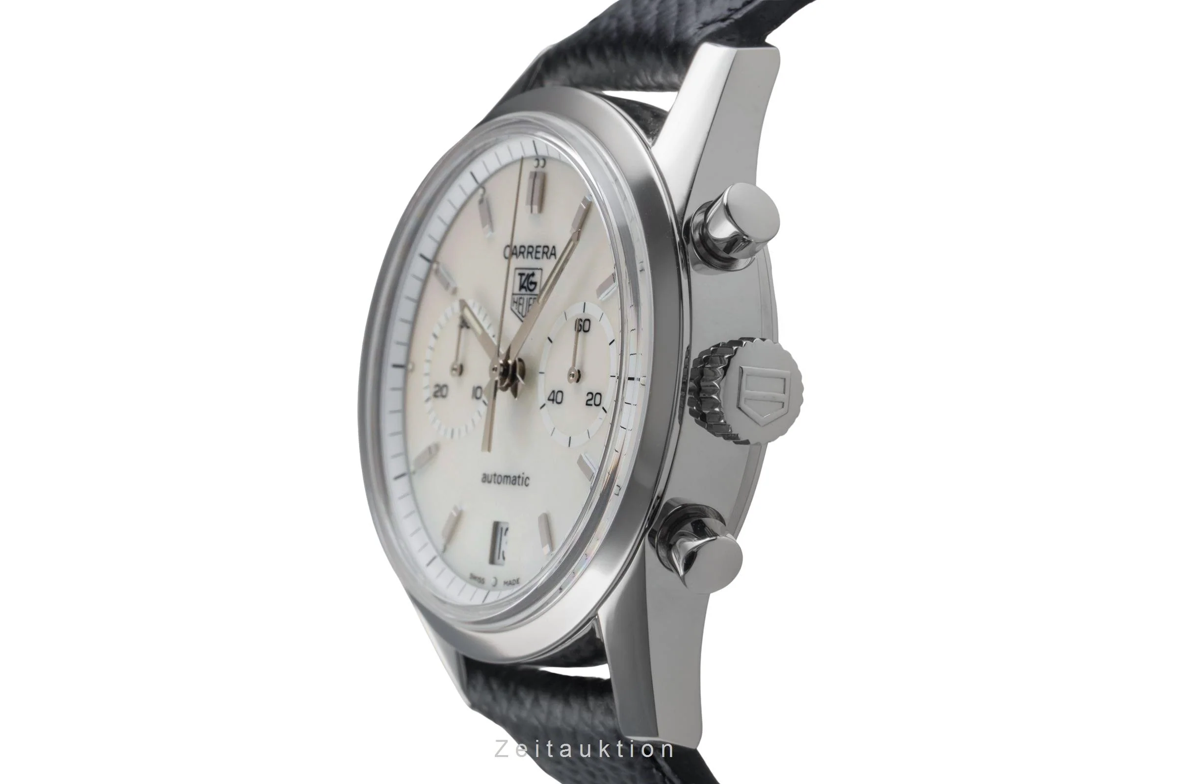 Tag Heuer Carrera chronograph steel automatic men's watch CV2115  [2504146] - Image 7