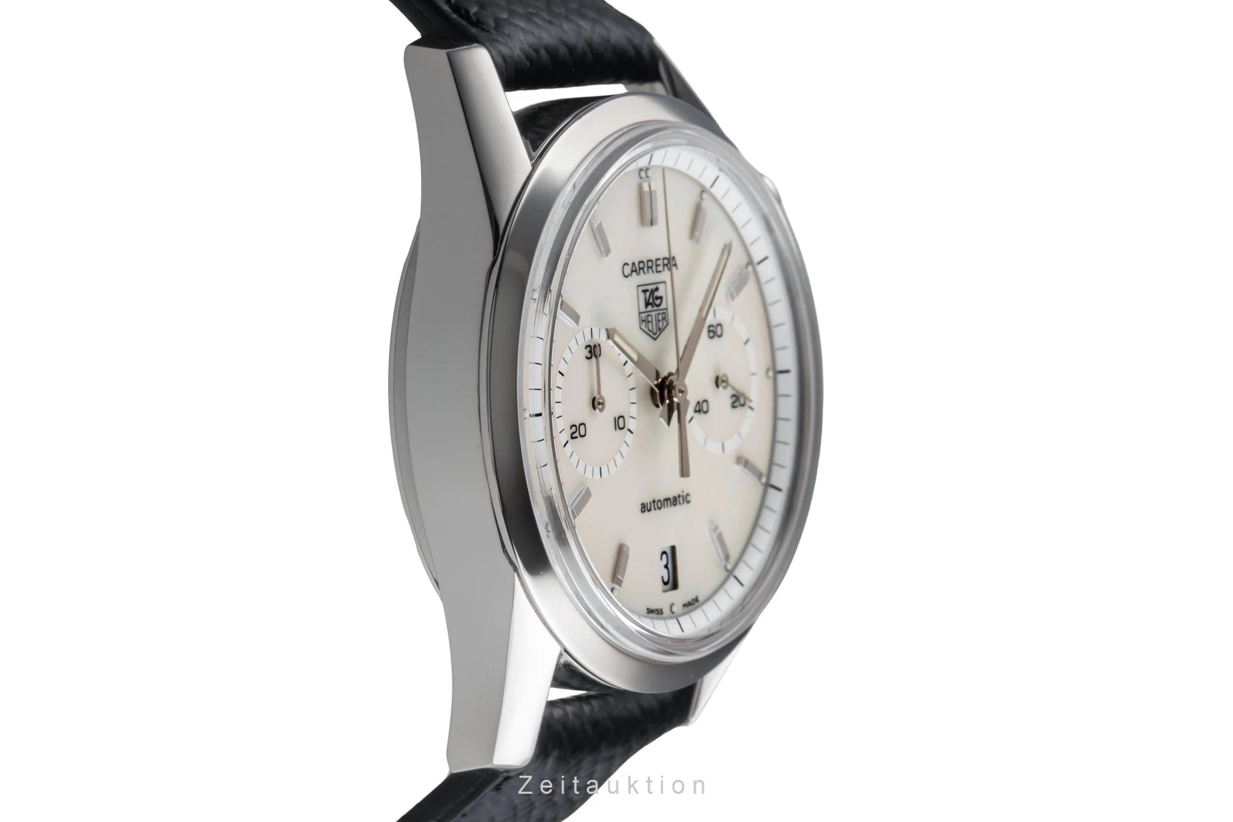 Tag Heuer Carrera chronograph steel automatic men's watch CV2115  [2504146] - Image 8