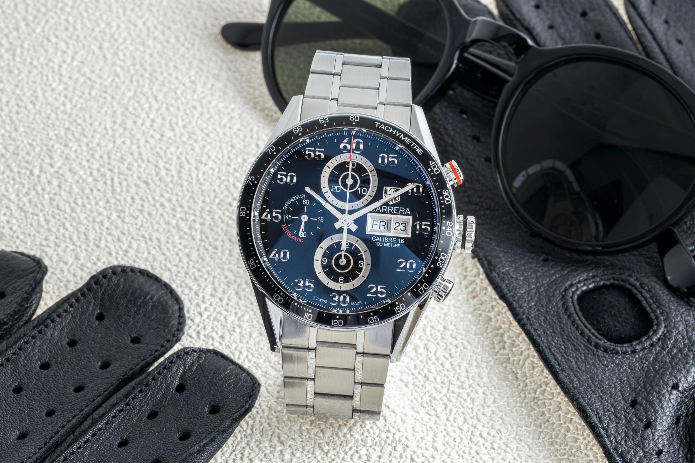 Tag Heuer Carrera chronograph steel automatic men's watch CV2A10 LP: 5150EUR  [2302619] - Image 3