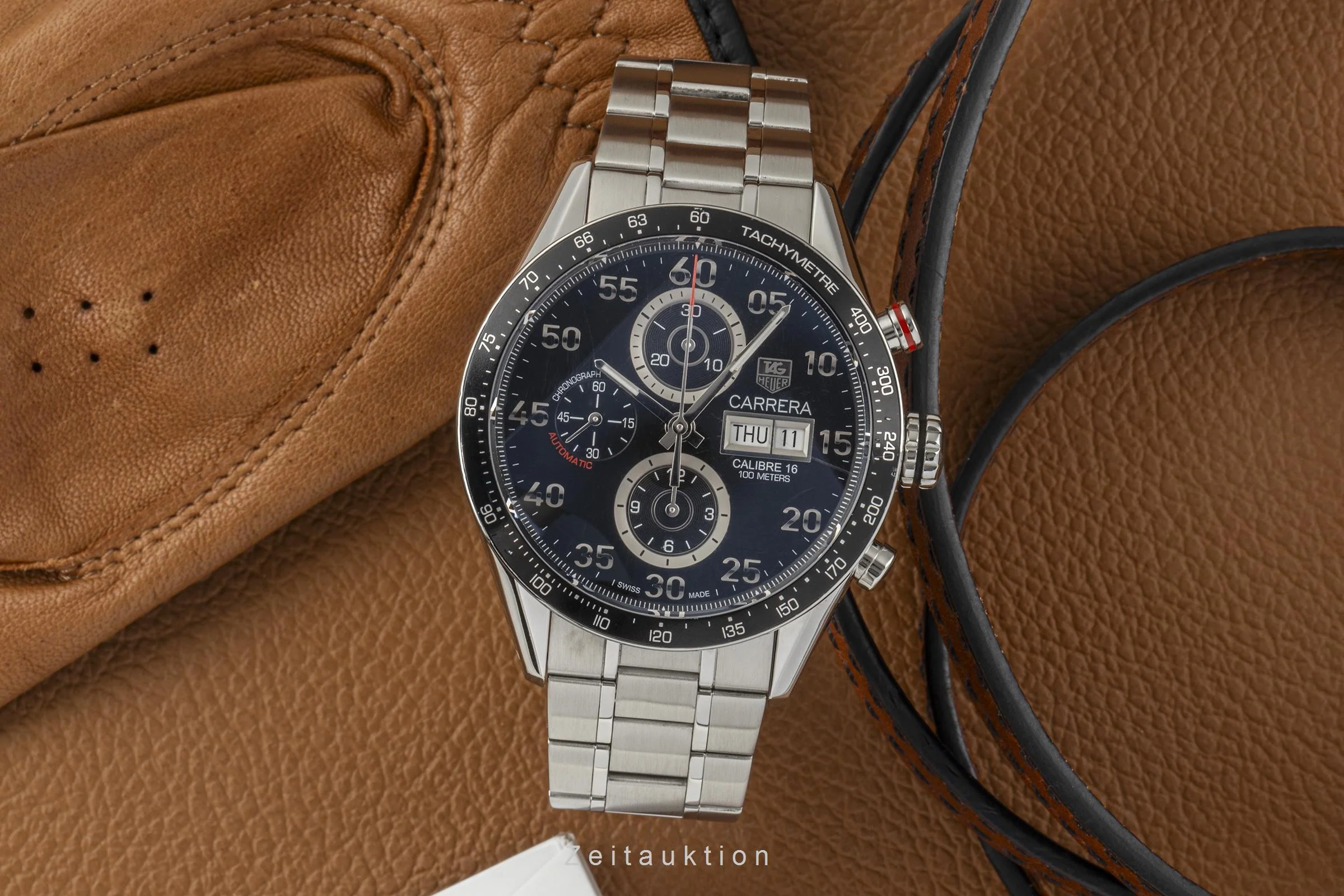 Tag Heuer Carrera chronograph steel automatic men's watch CV2A10 LP: 5150EUR  [2303900] - Image 3