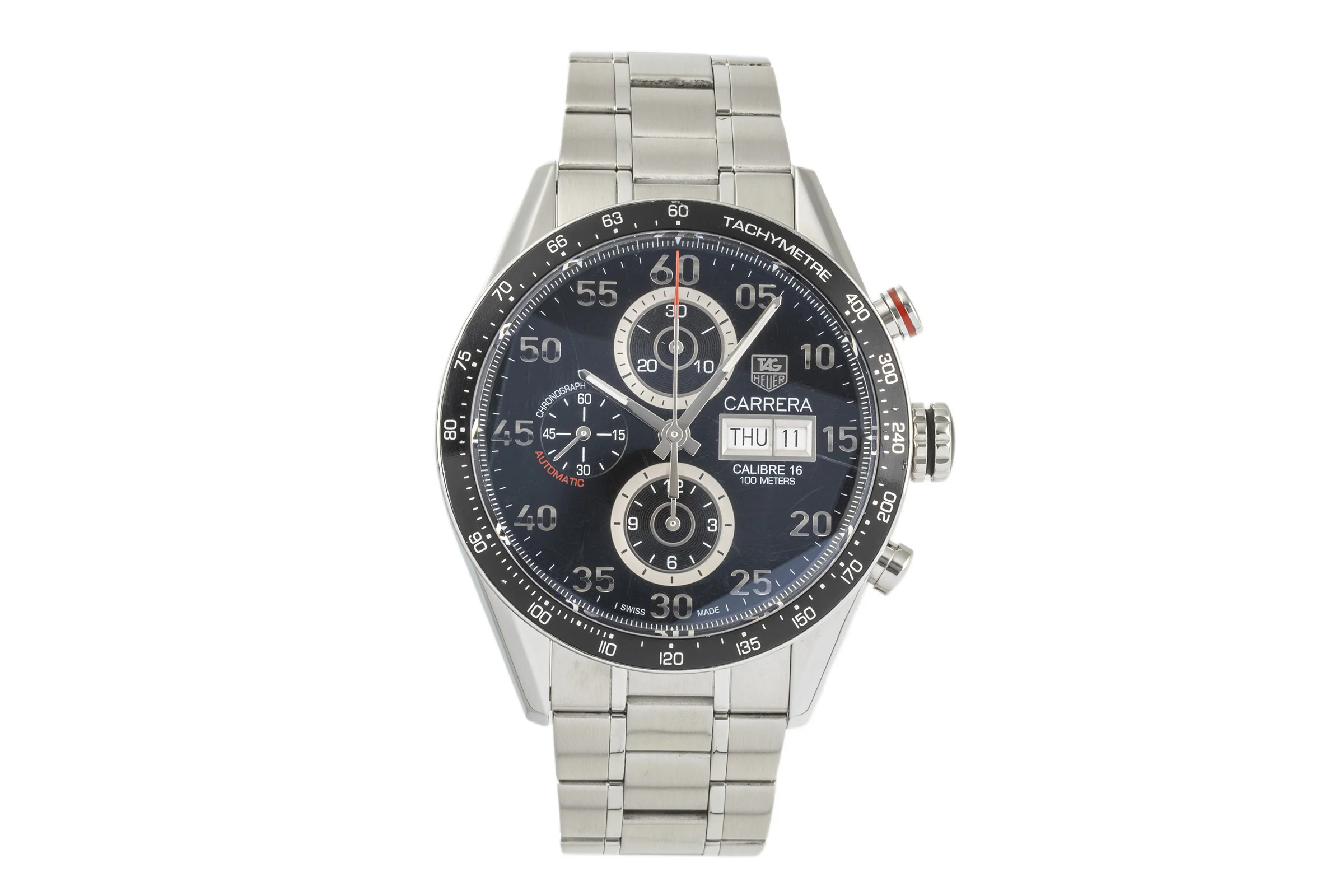 Tag Heuer Carrera chronograph steel automatic men's watch CV2A10 LP: 5150EUR  [2303900] - Image 4