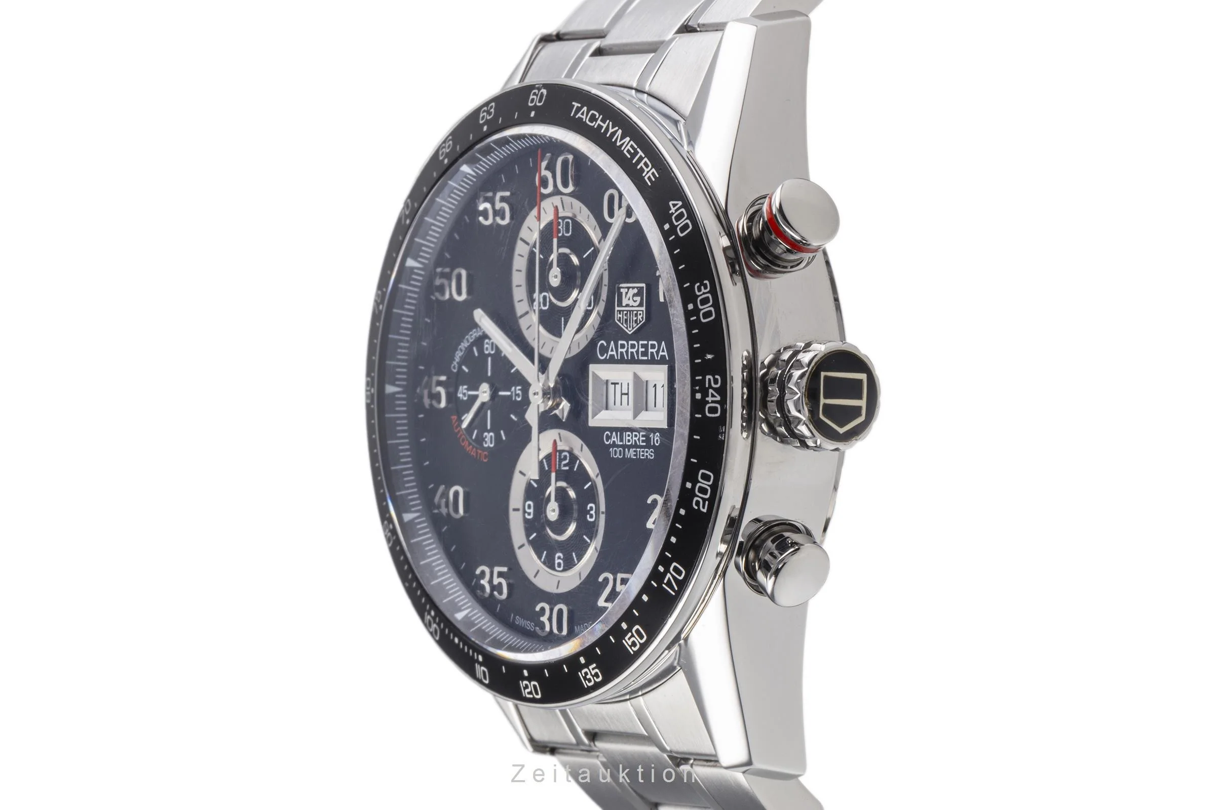 Tag Heuer Carrera chronograph steel automatic men's watch CV2A10 LP: 5150EUR  [2303900] - Image 6