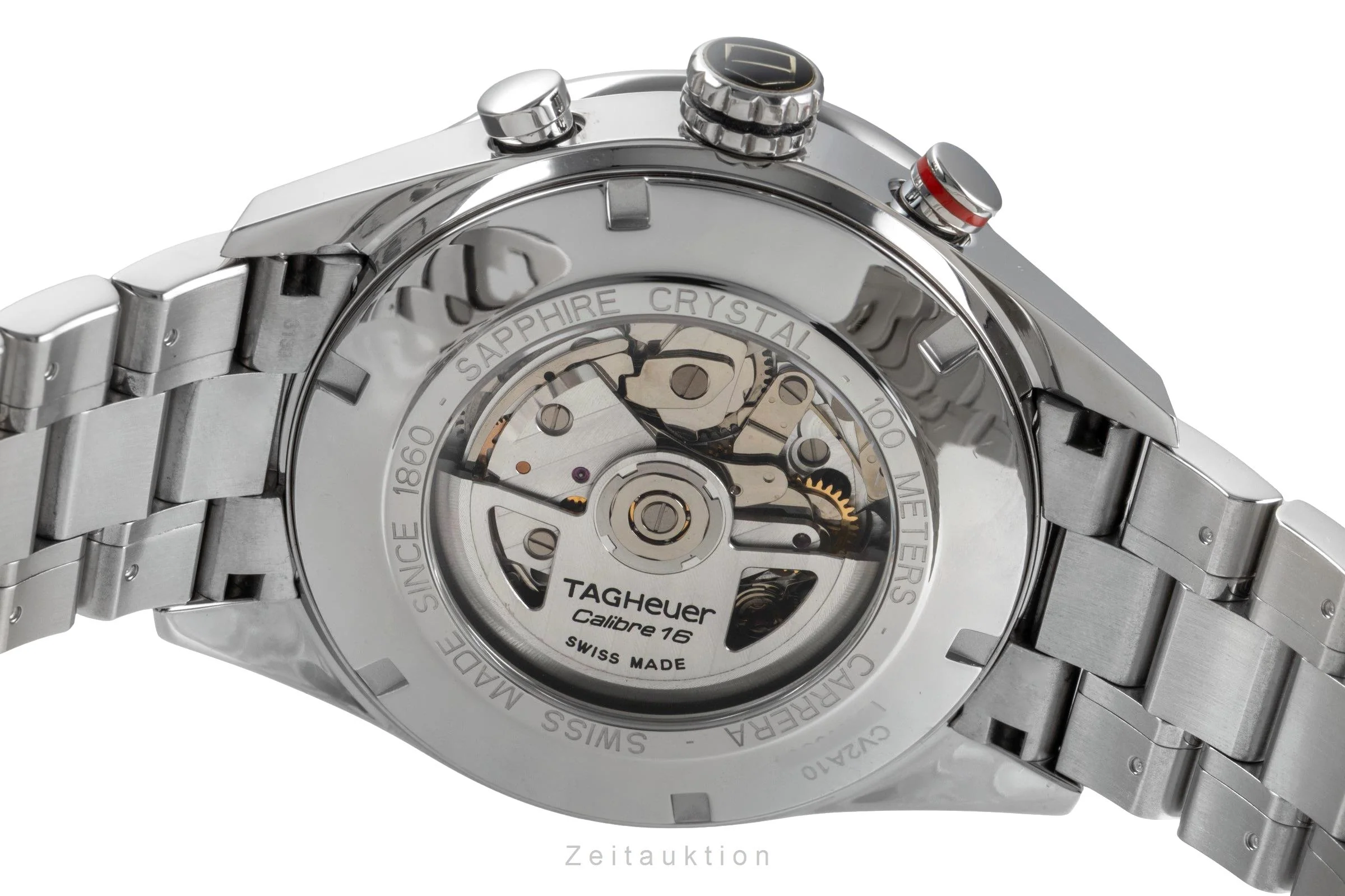 Tag Heuer Carrera chronograph steel automatic men's watch CV2A10.BA0796 LP: 5350EUR  [2500568] - Image 12