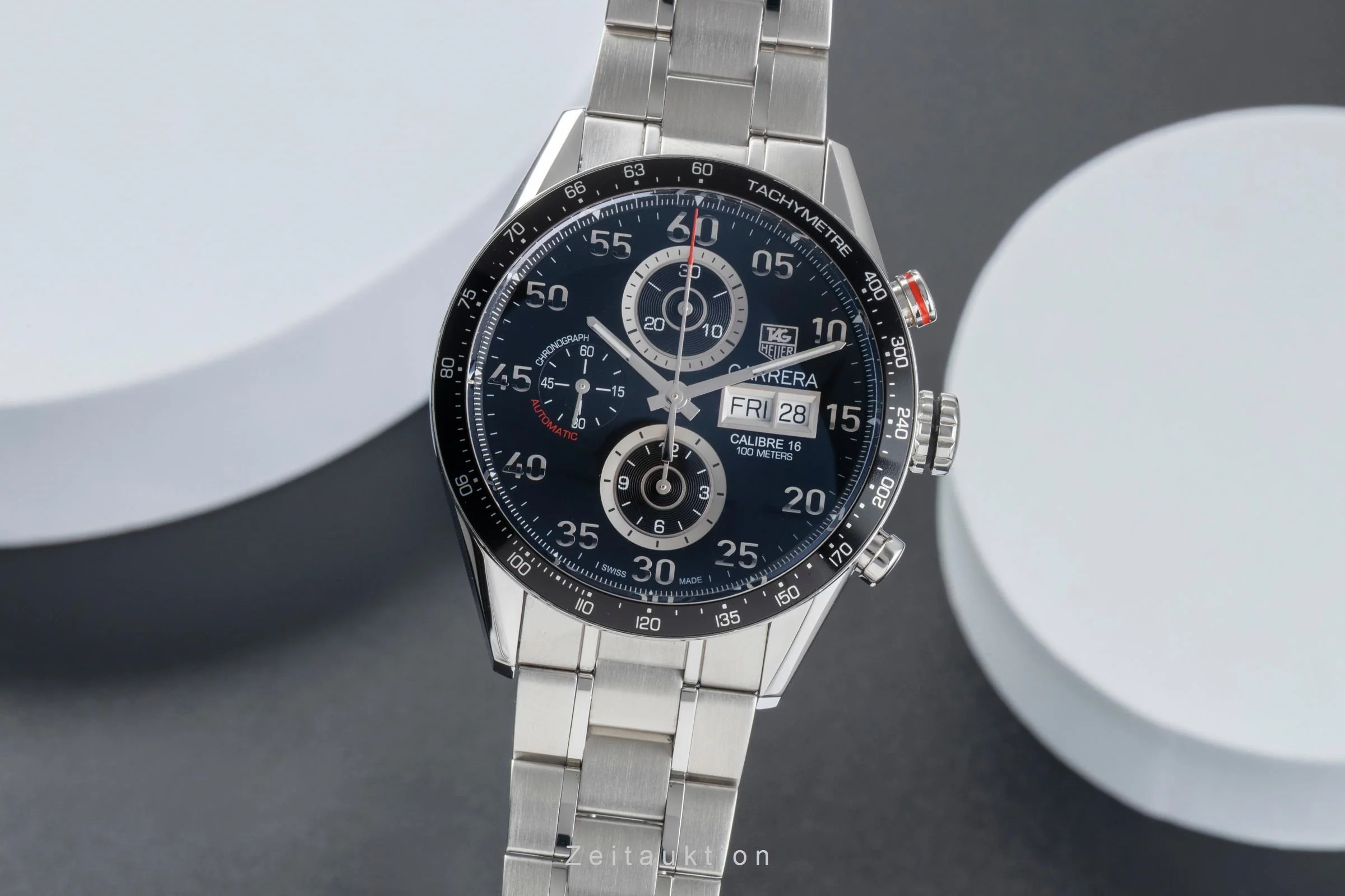 Tag Heuer Carrera chronograph steel automatic men's watch CV2A10.BA0796 LP: 5350EUR  [2500568] - Image 2