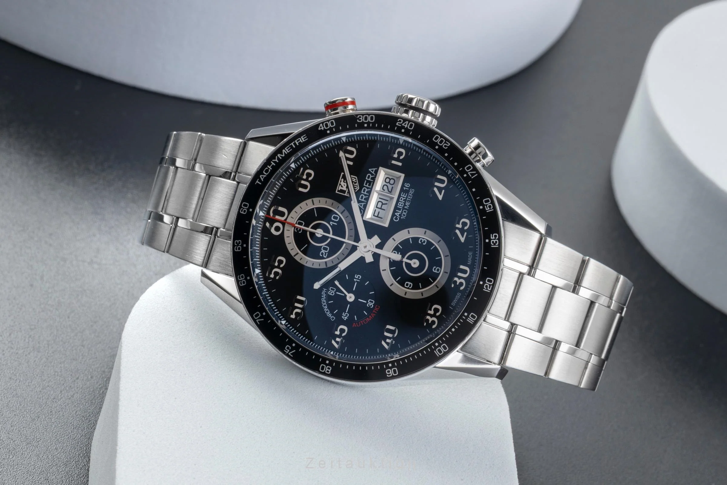 Tag Heuer Carrera chronograph steel automatic men's watch CV2A10.BA0796 LP: 5350EUR  [2500568] - Image 3