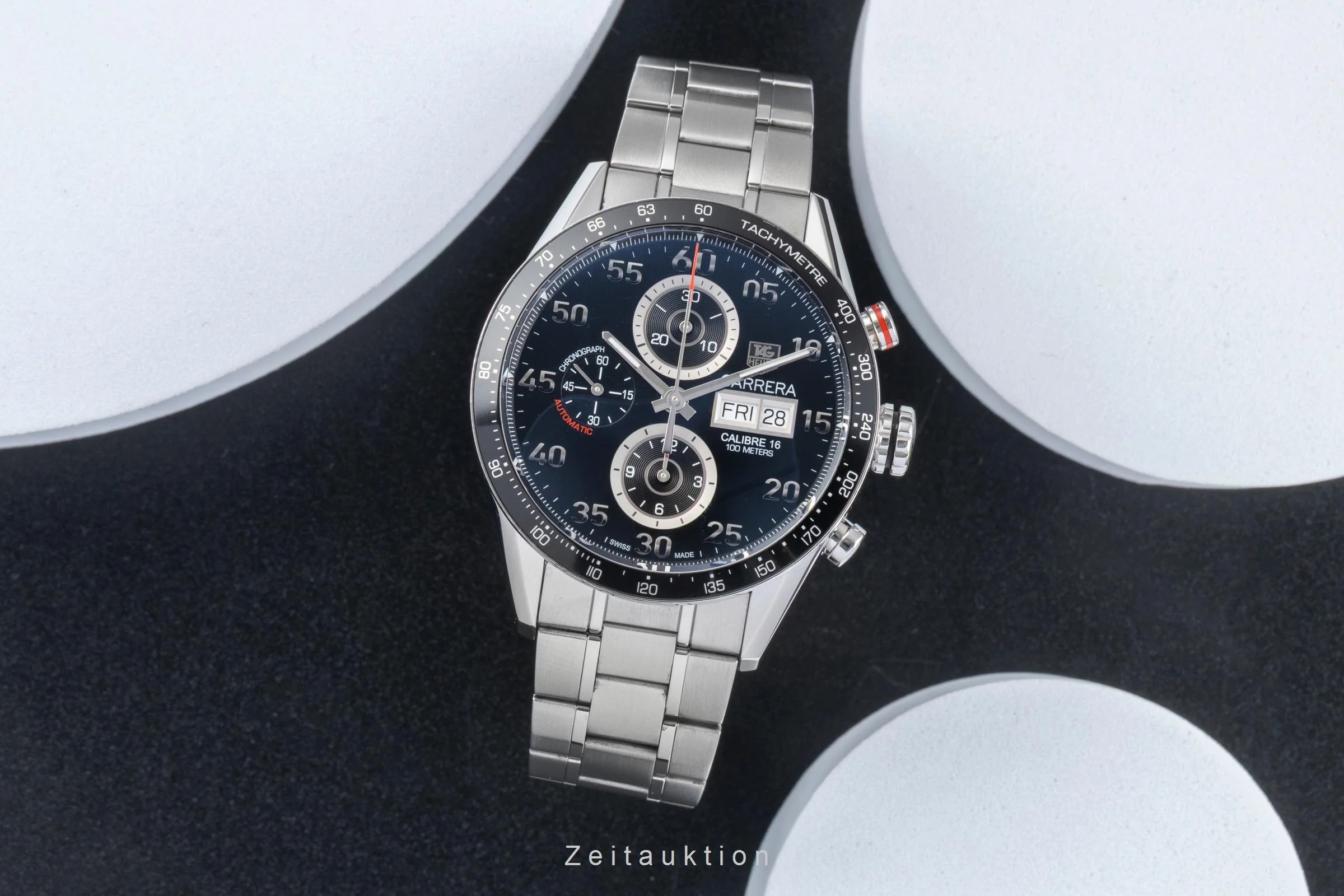 Tag Heuer Carrera chronograph steel automatic men's watch CV2A10.BA0796 LP: 5350EUR  [2500568] - Image 4