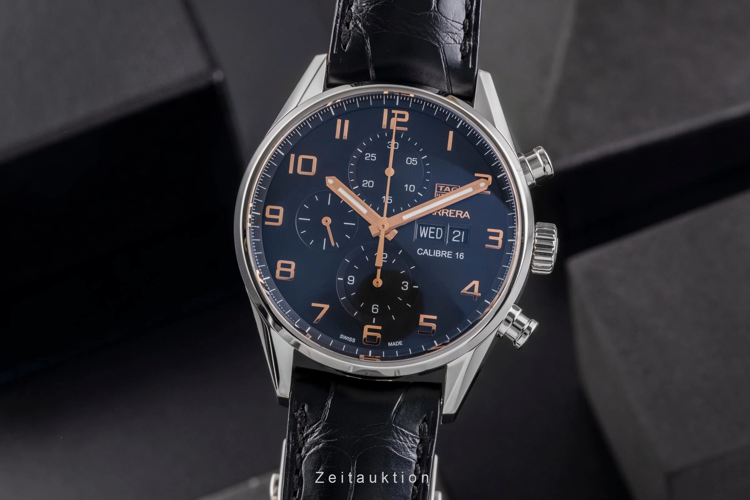 Tag Heuer Carrera chronograph steel automatic men's watch CV2A1AB.FC6379  [2504314] - Image 2