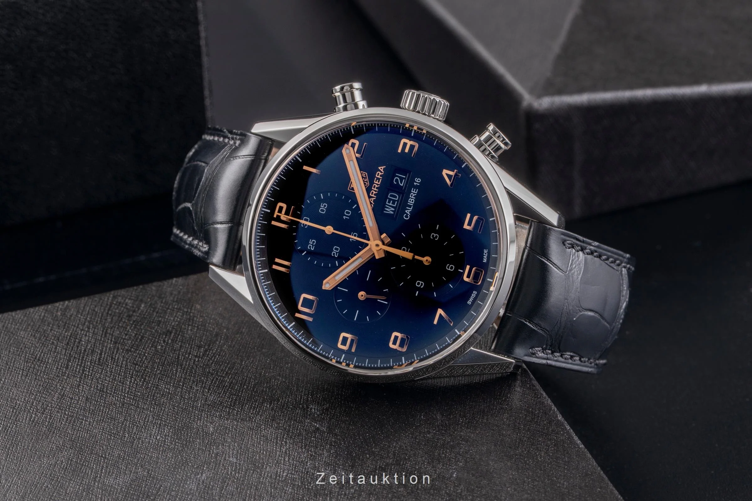 Tag Heuer Carrera chronograph steel automatic men's watch CV2A1AB.FC6379  [2504314] - Image 3
