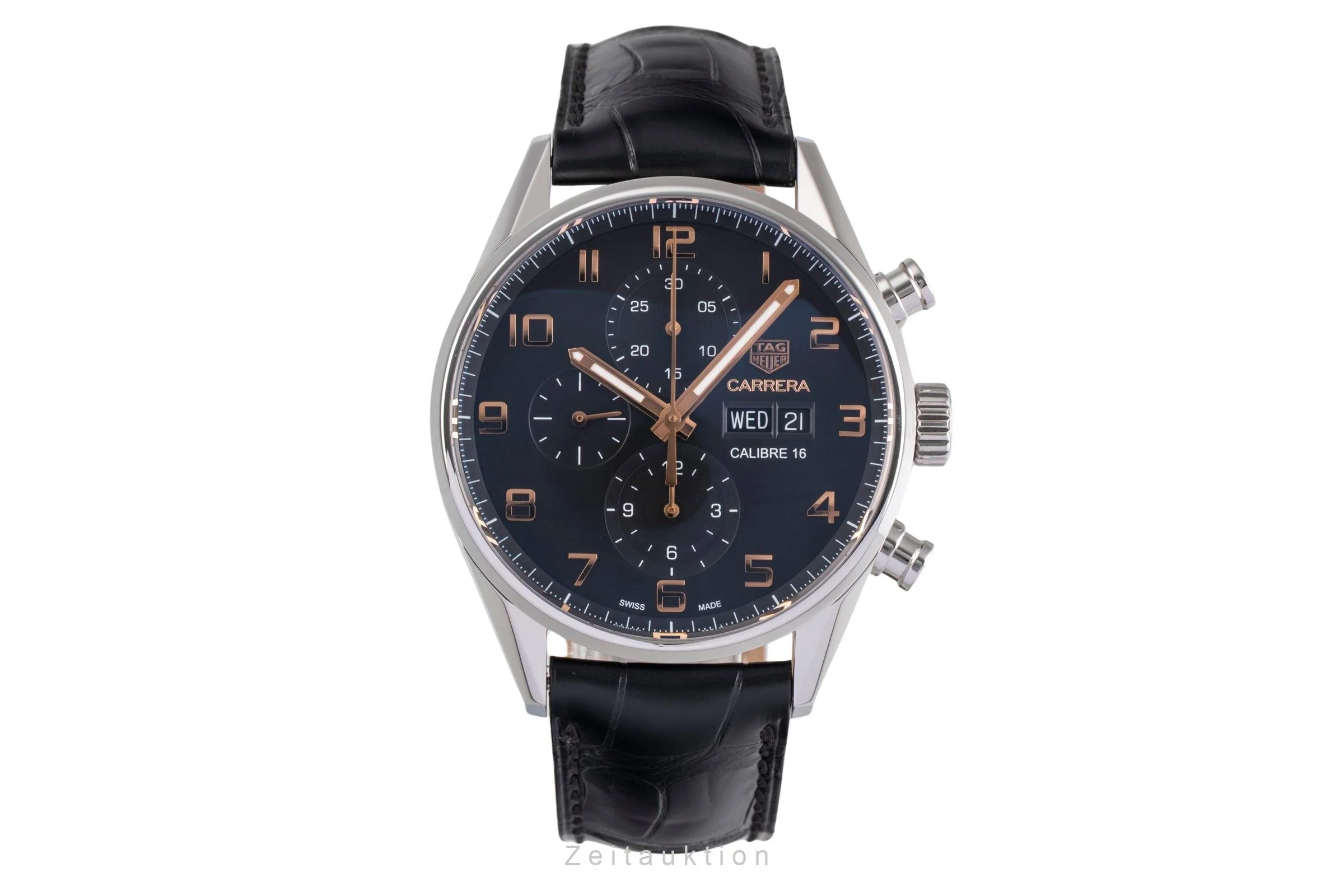 Tag Heuer Carrera chronograph steel automatic men's watch CV2A1AB.FC6379  [2504314] - Image 5