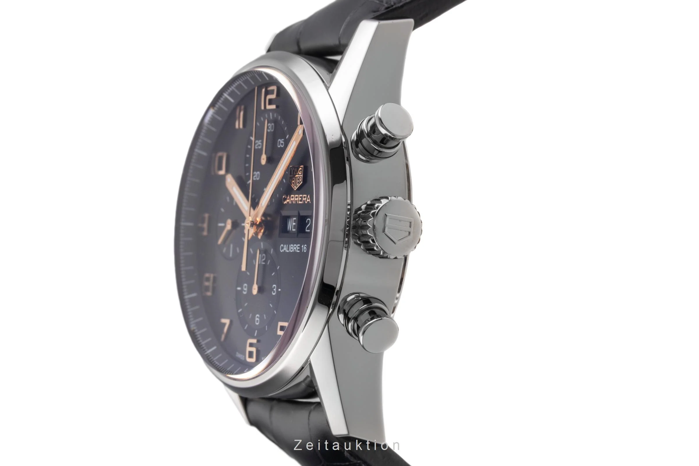 Tag Heuer Carrera chronograph steel automatic men's watch CV2A1AB.FC6379  [2504314] - Image 7