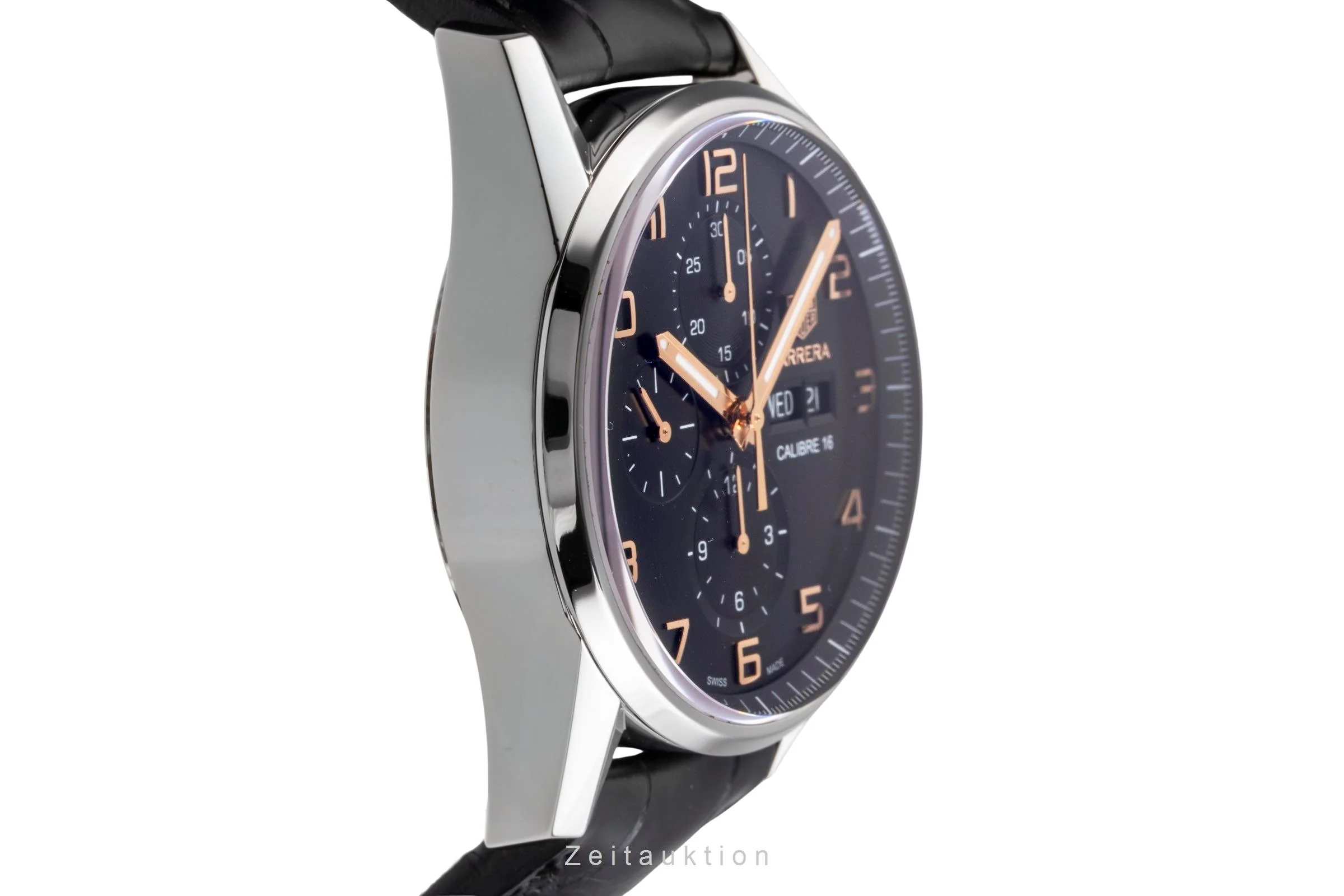 Tag Heuer Carrera chronograph steel automatic men's watch CV2A1AB.FC6379  [2504314] - Image 8