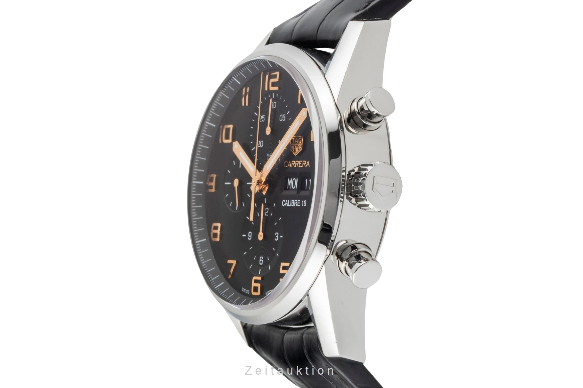 Tag Heuer Carrera chronograph steel automatic men's watch CV2A1AB.FC6379  [2601044] - Image 7