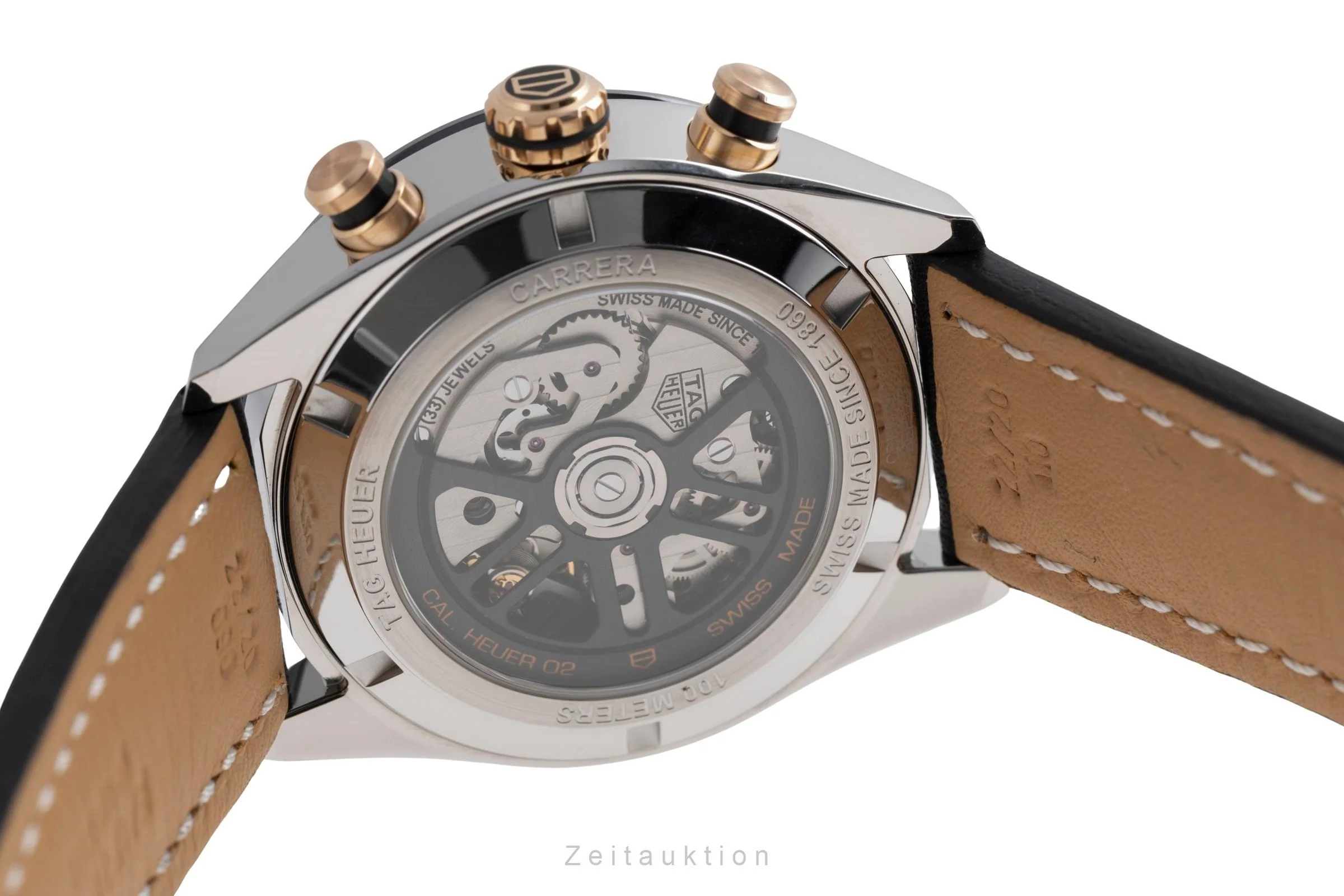 Tag Heuer Carrera chronograph steel / gold automatic men's watch CBN2A5A.FC6481 LP: 7800EUR  [2502690] - Image 11