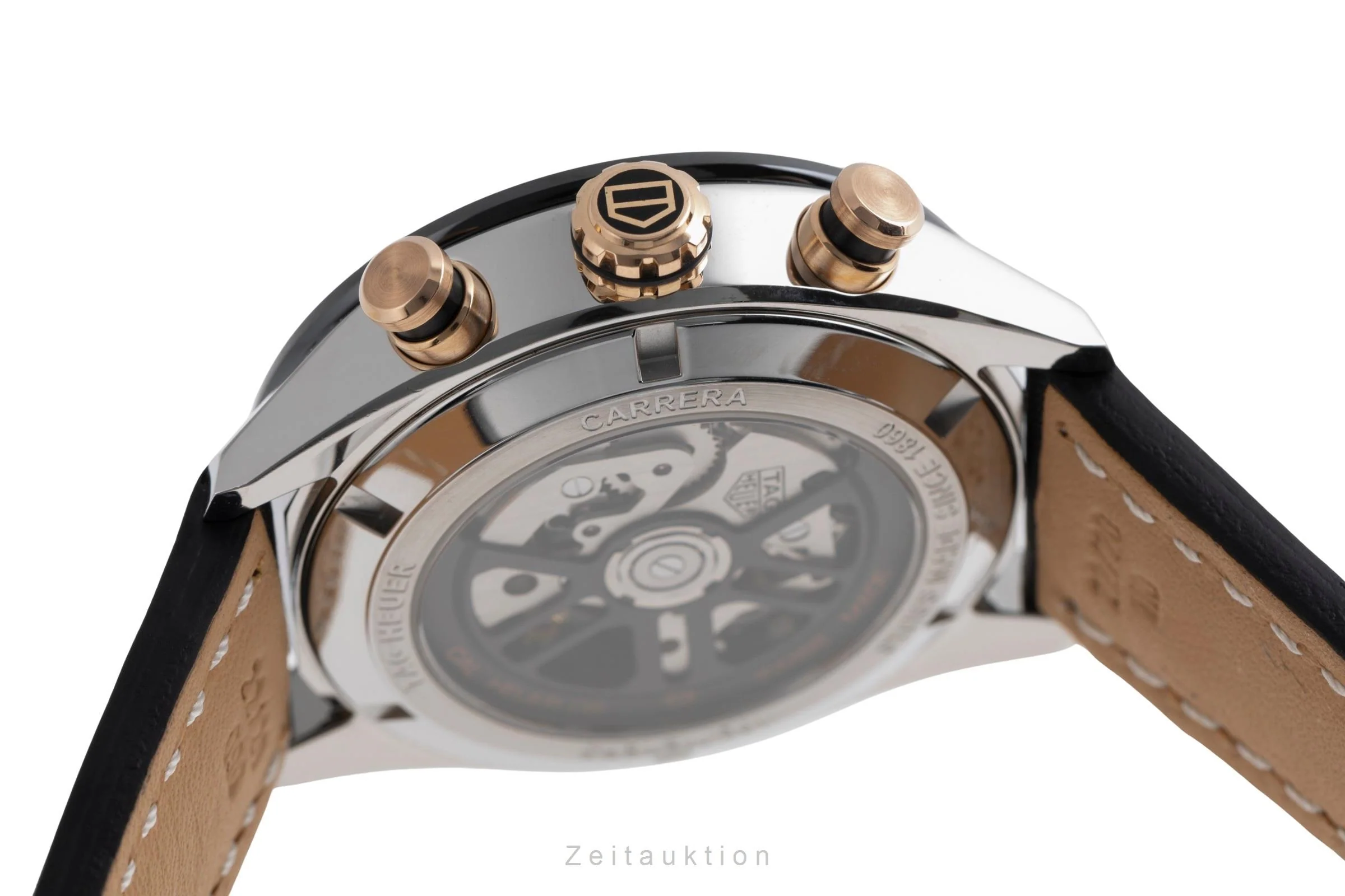 Tag Heuer Carrera chronograph steel / gold automatic men's watch CBN2A5A.FC6481 LP: 7800EUR  [2502690] - Image 12