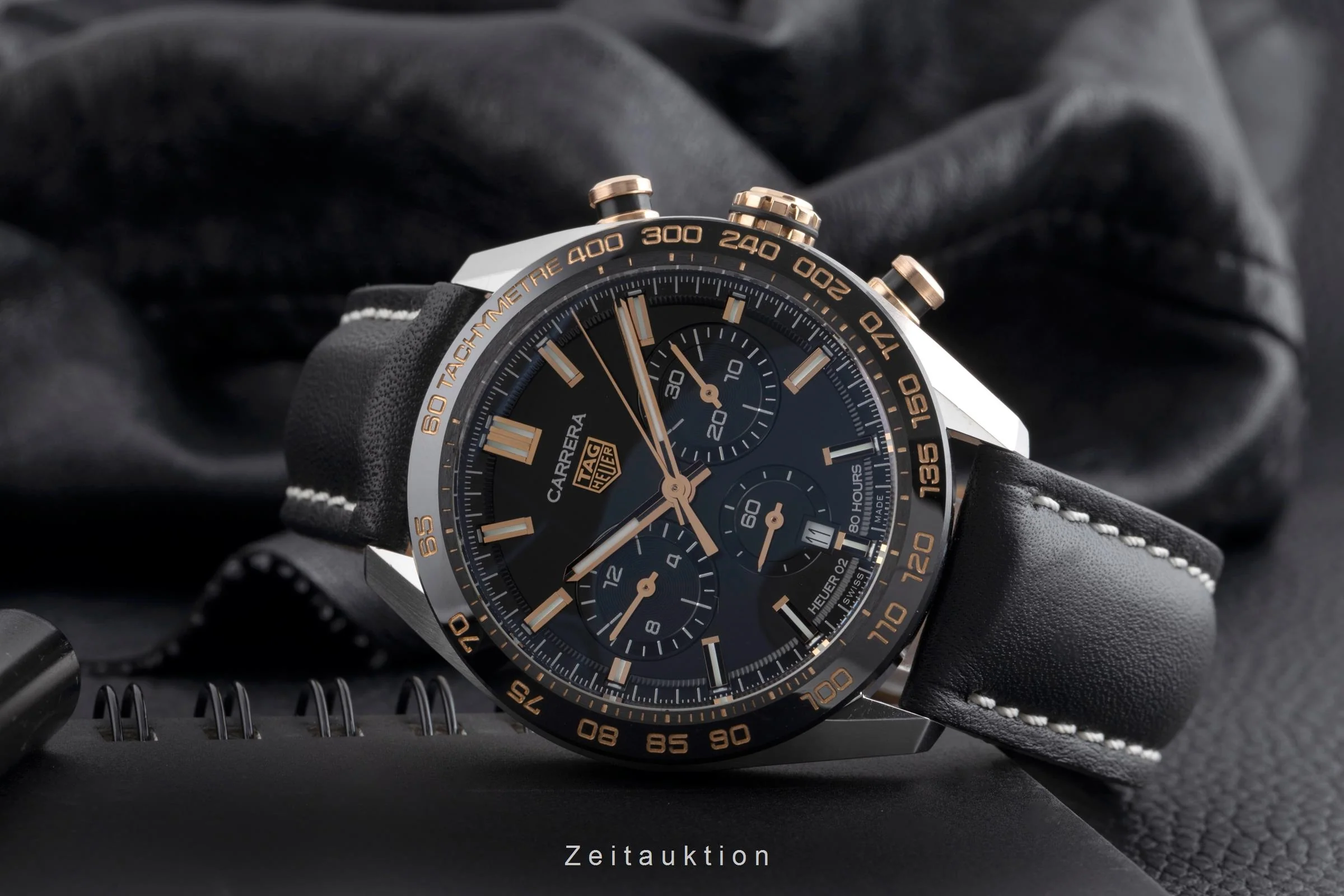 Tag Heuer Carrera chronograph steel / gold automatic men's watch CBN2A5A.FC6481 LP: 7800EUR  [2502690] - Image 3
